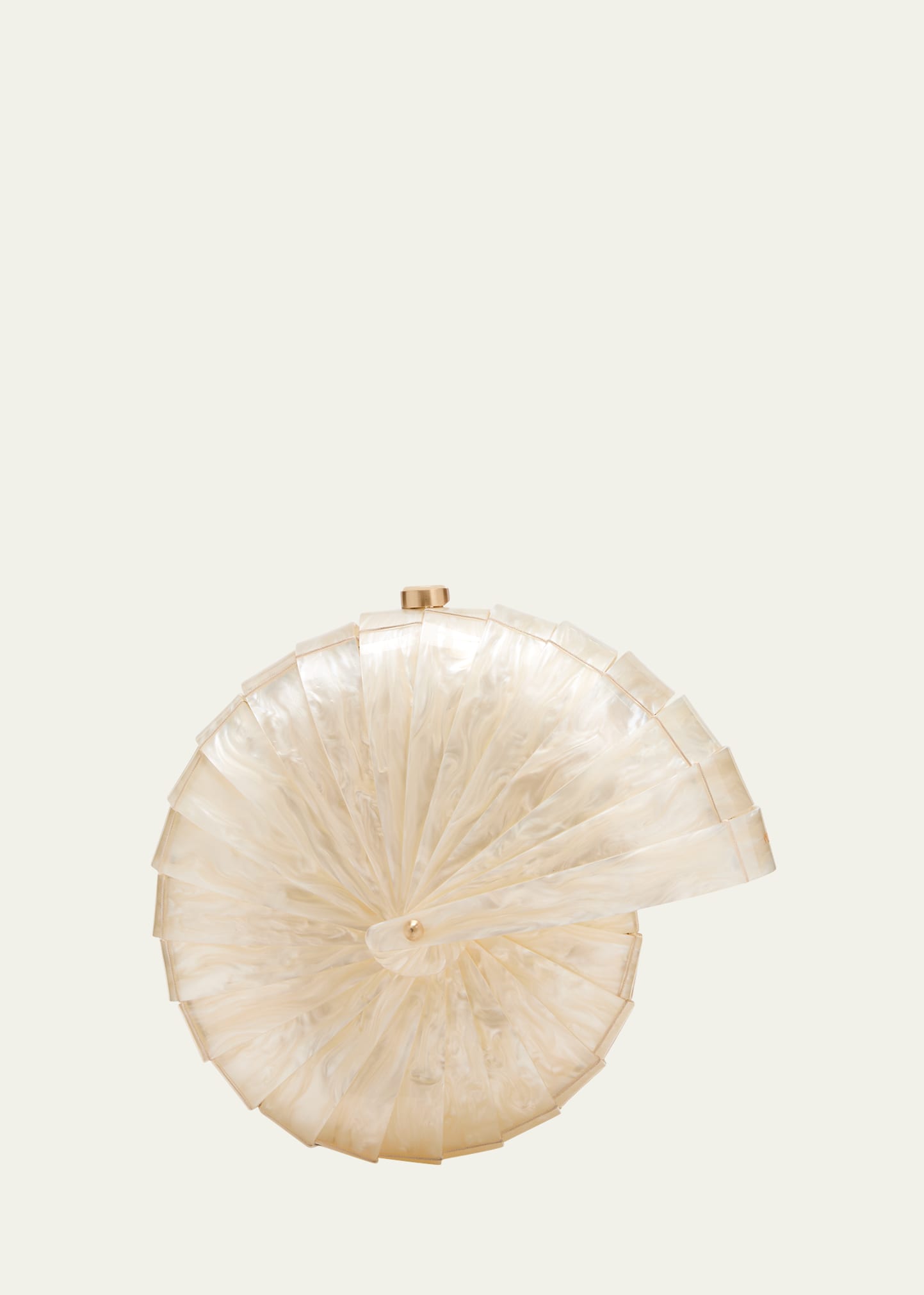 Sirena Shell Acrylic Clutch Bag