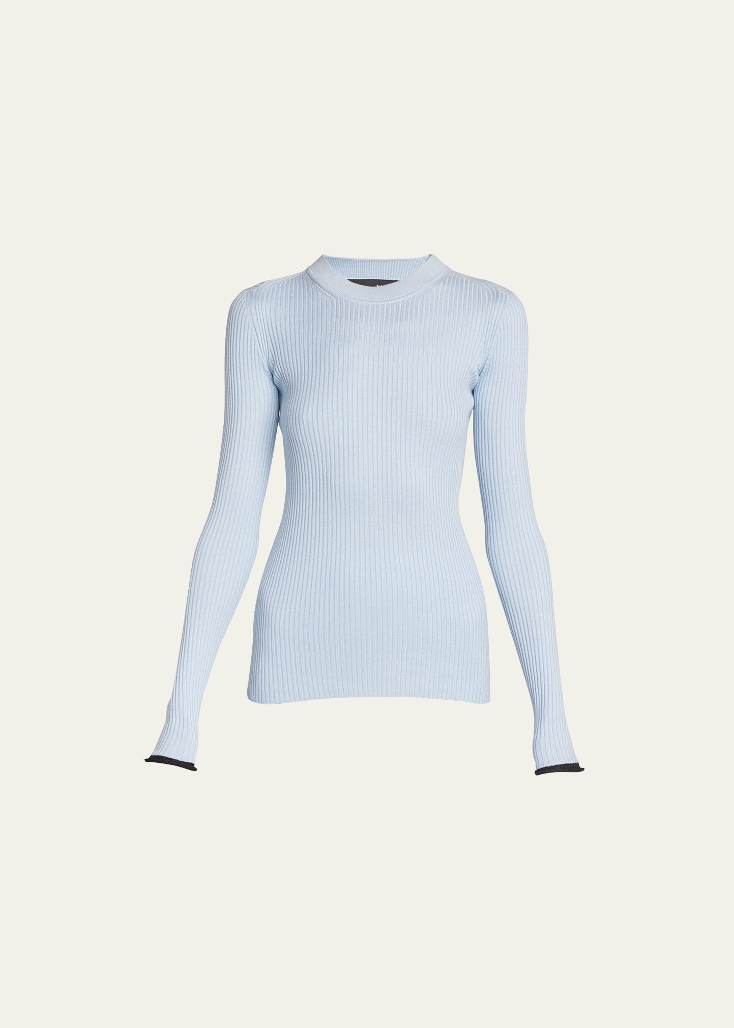 Proenza Schouler Silk Cashmere Sweater In Light Blue