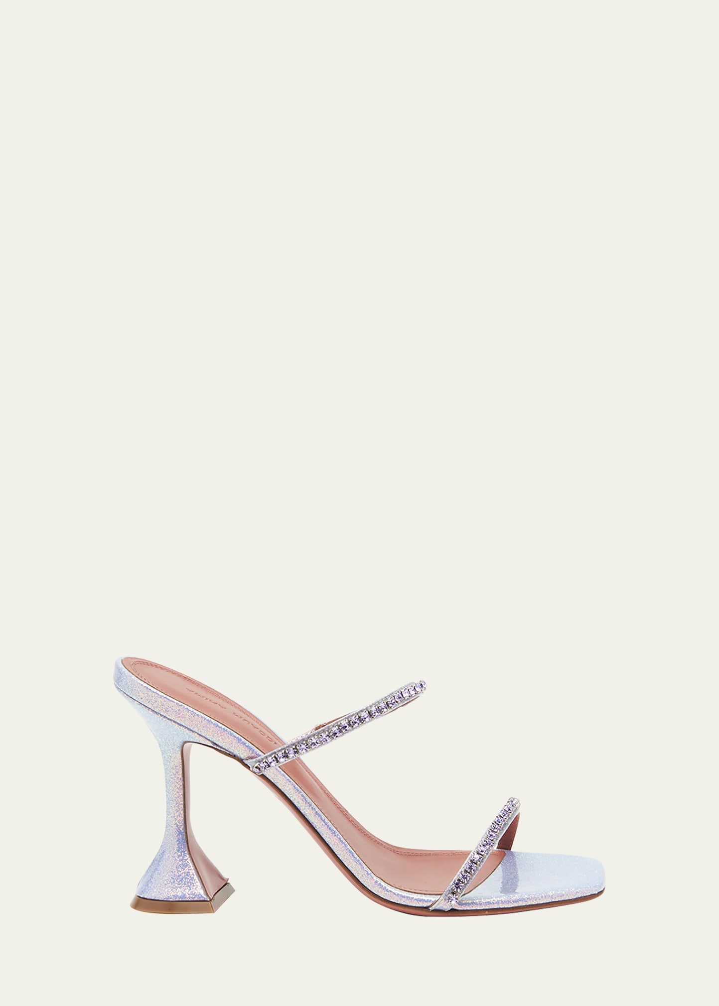 Gilda Glittery Embellished Pedestal Sandals