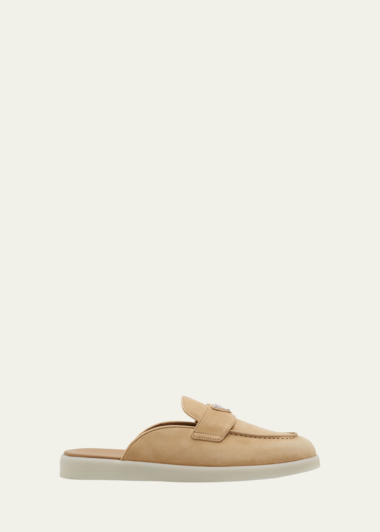 Prada Sandals In Ecru