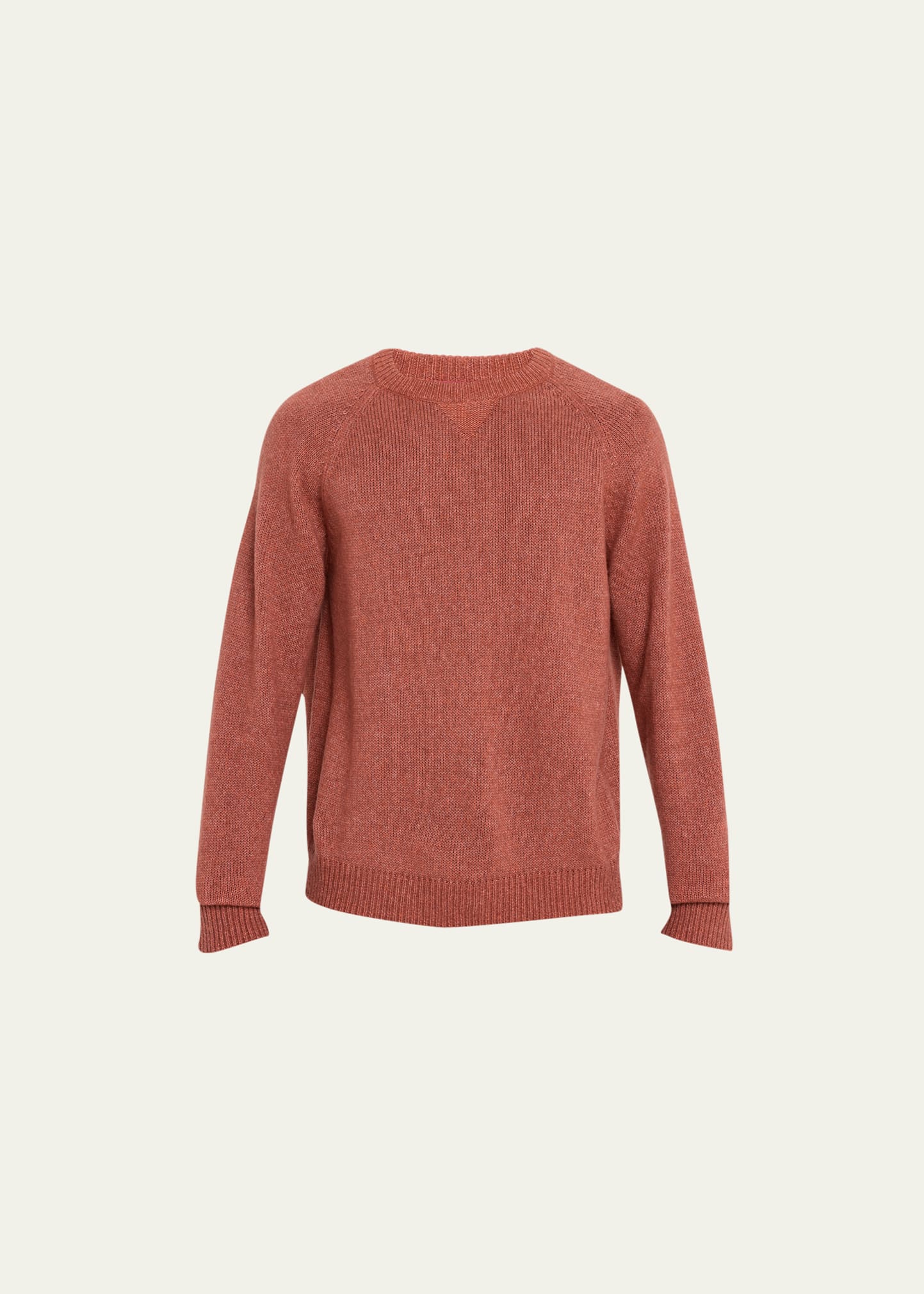 Men's Cashmere-Cotton Crewneck Sweater