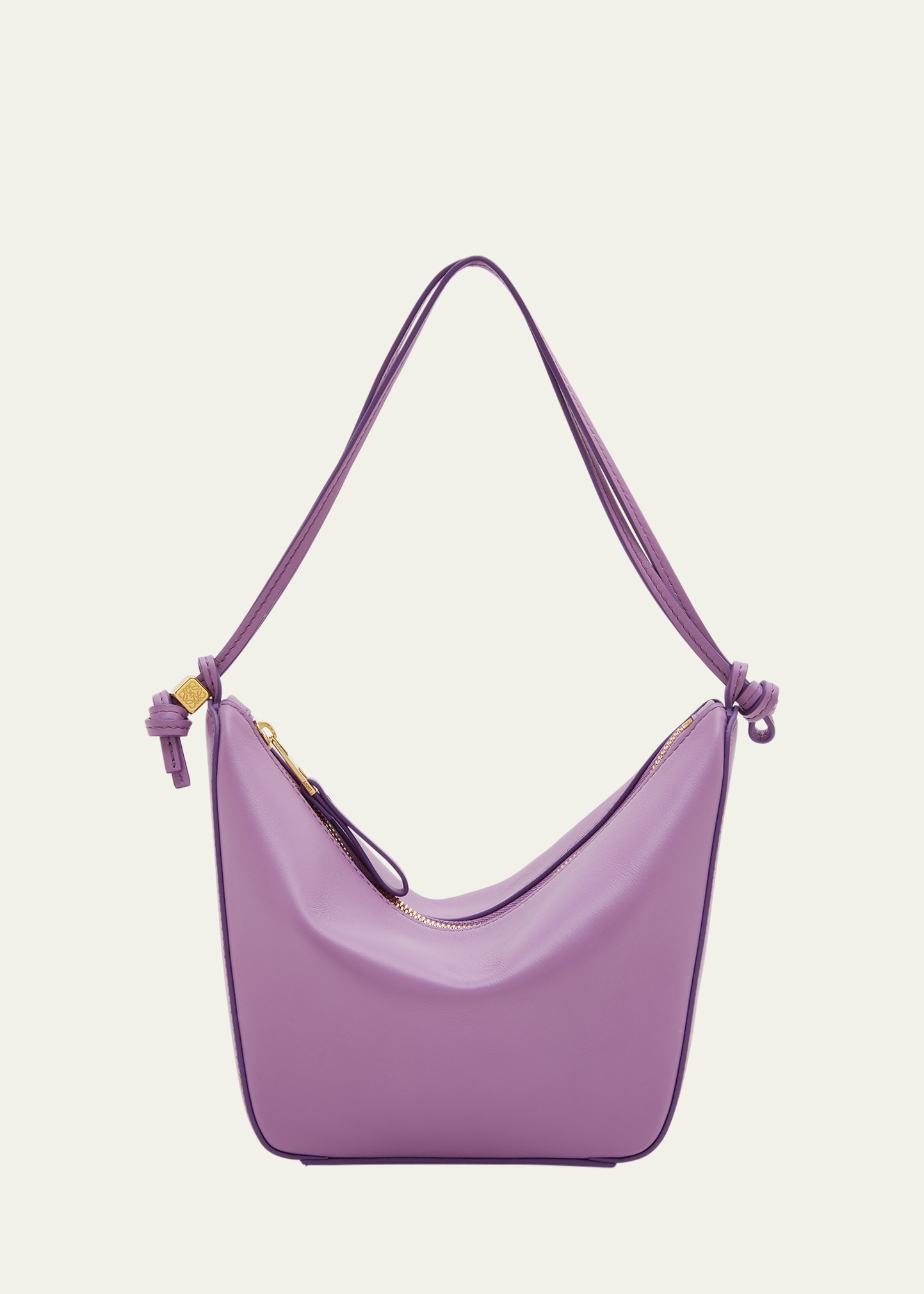 Loewe Mini Hammock Hobo Bag In Rockrose