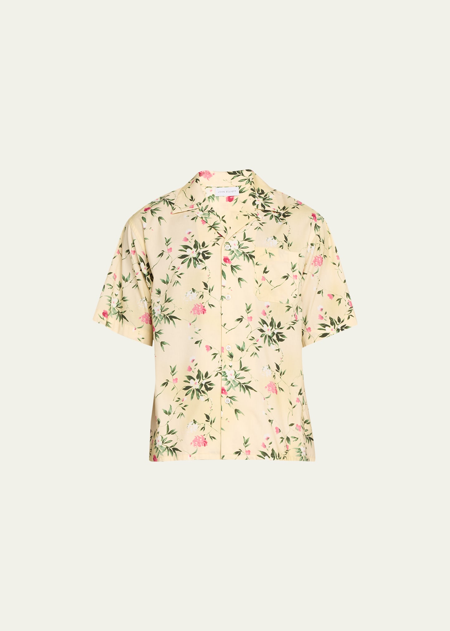 Men's Floral Camp Shirt