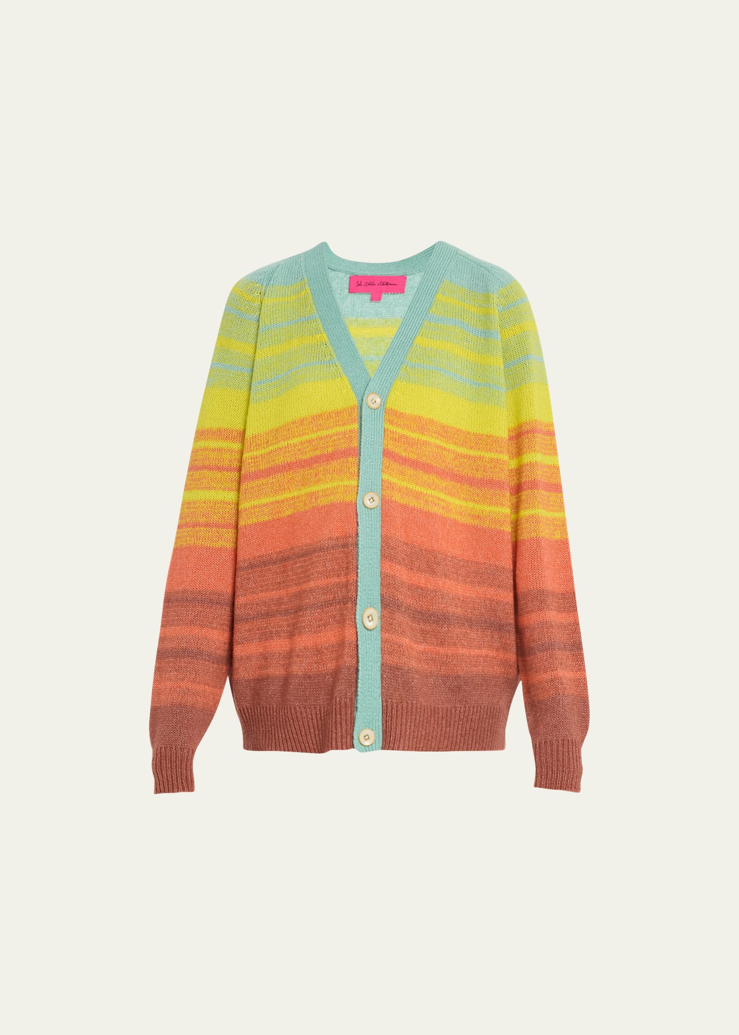 Nimbus Ombre Oversized Cashmere Cardigan