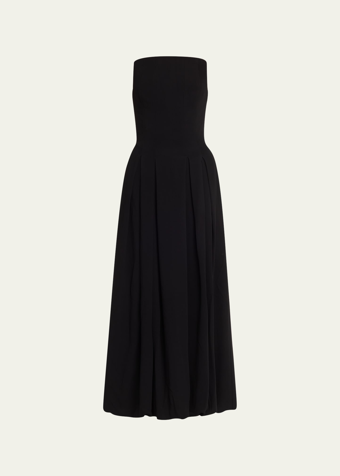 Malene Strapless A-Line Midi Dress