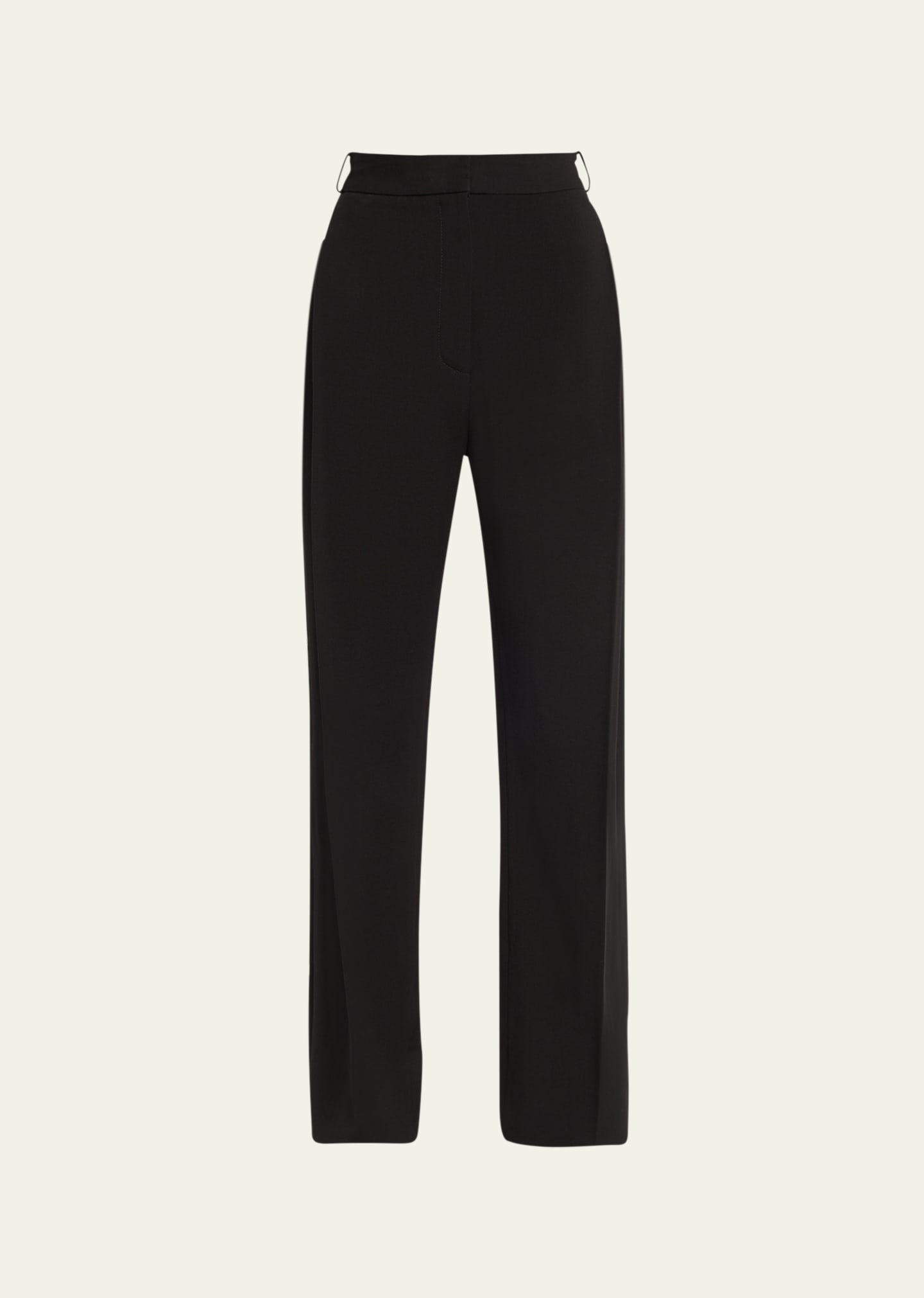 Shop Tove Lola Straight-leg Trousers In Black