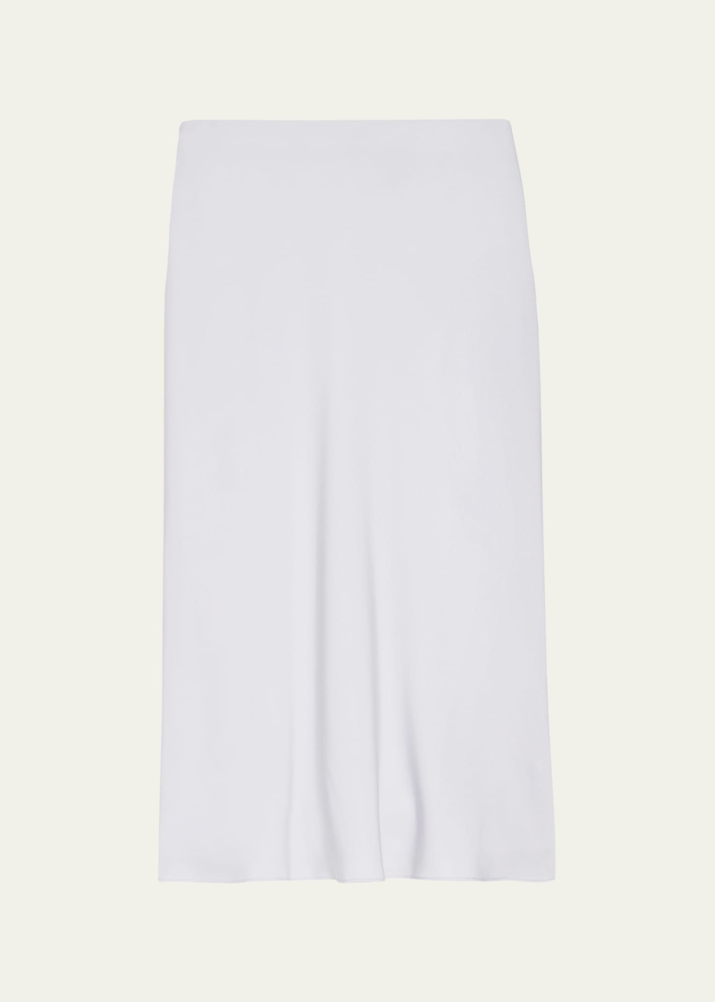 Silk Georgette Knee-Length Slip Skirt