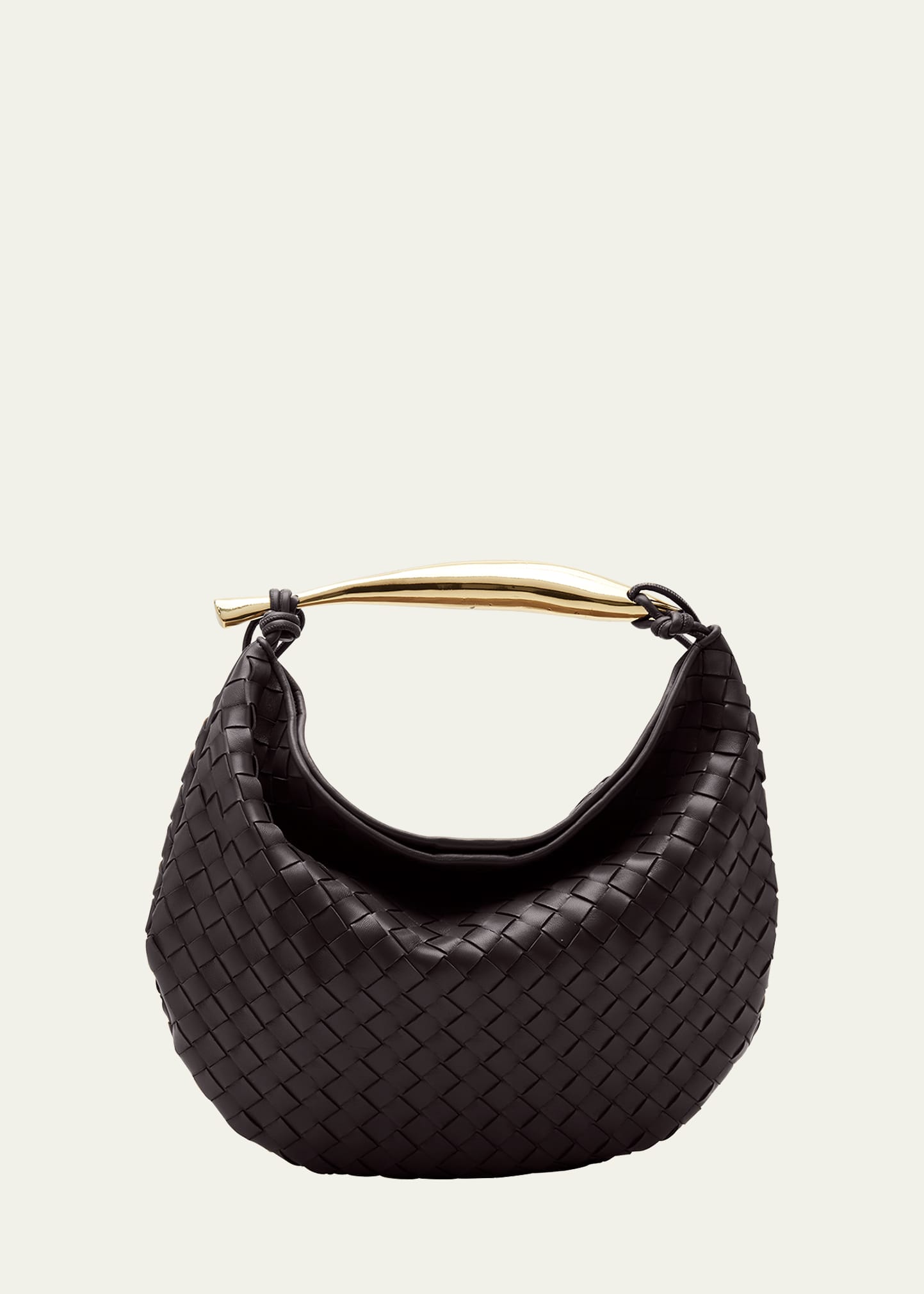 Bottega Veneta Medium Sardine Bag In Fondant-m Brass