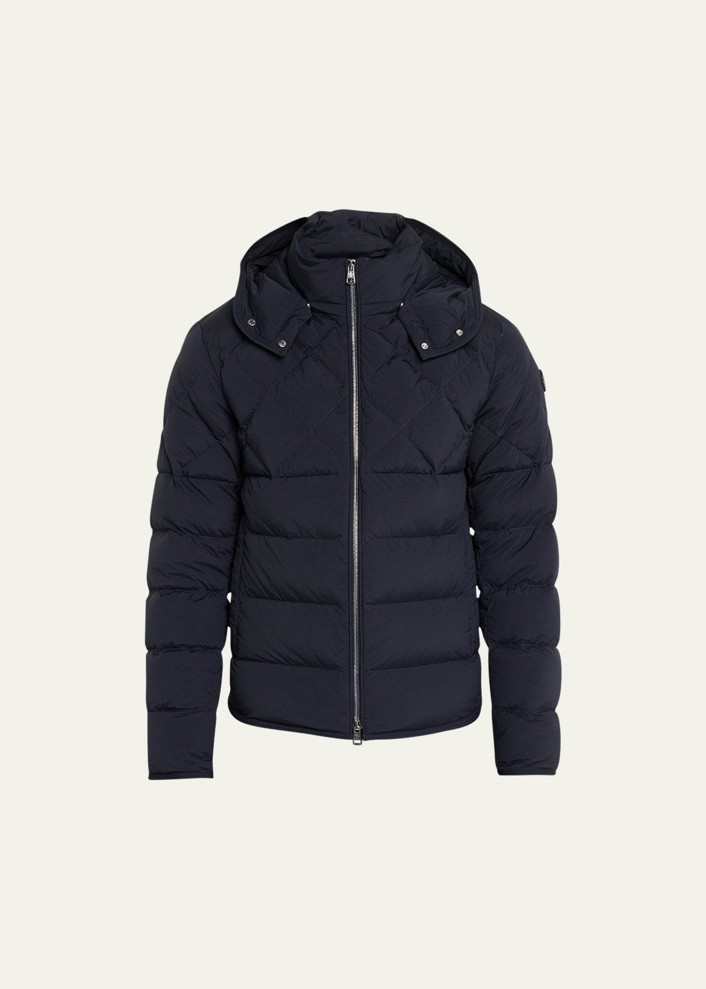 Moncler Men's Cecaud Puffer Jacket In Navy