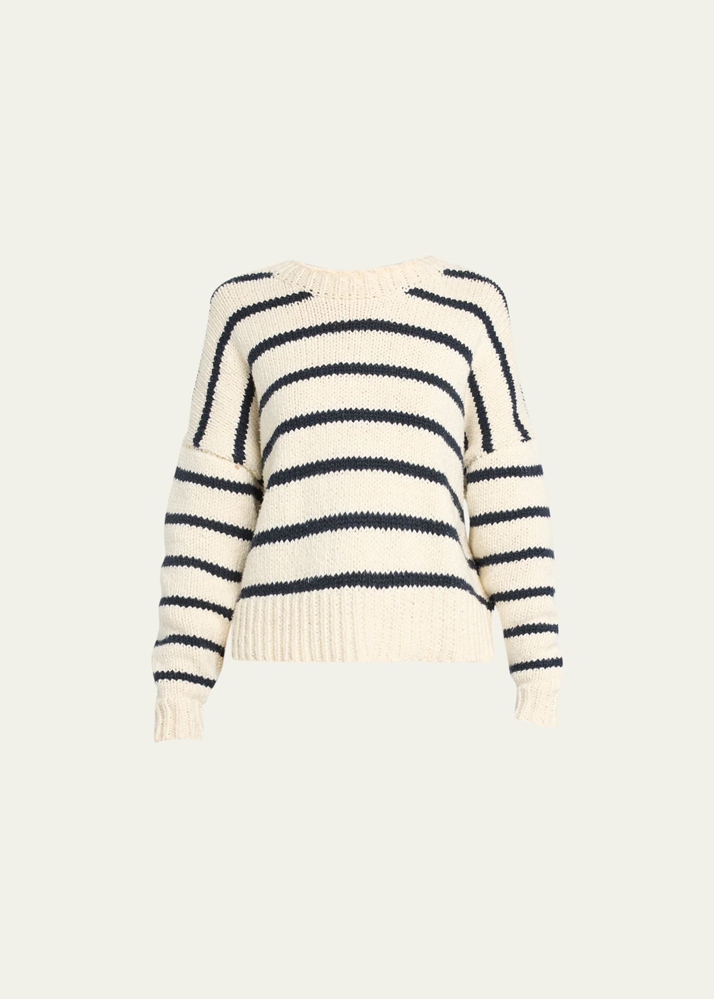 Striped Crewneck Sweater