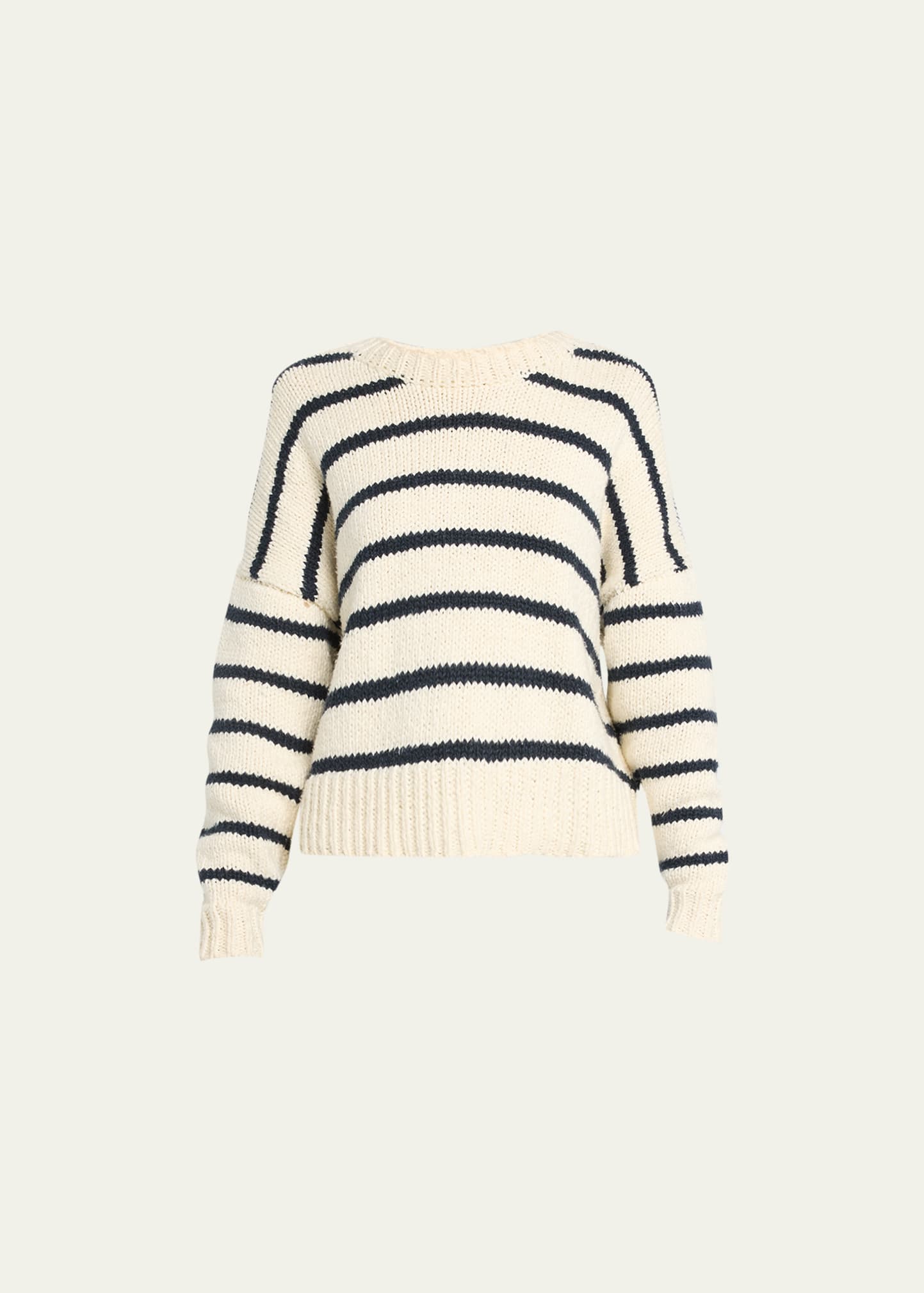 Striped Crewneck Sweater