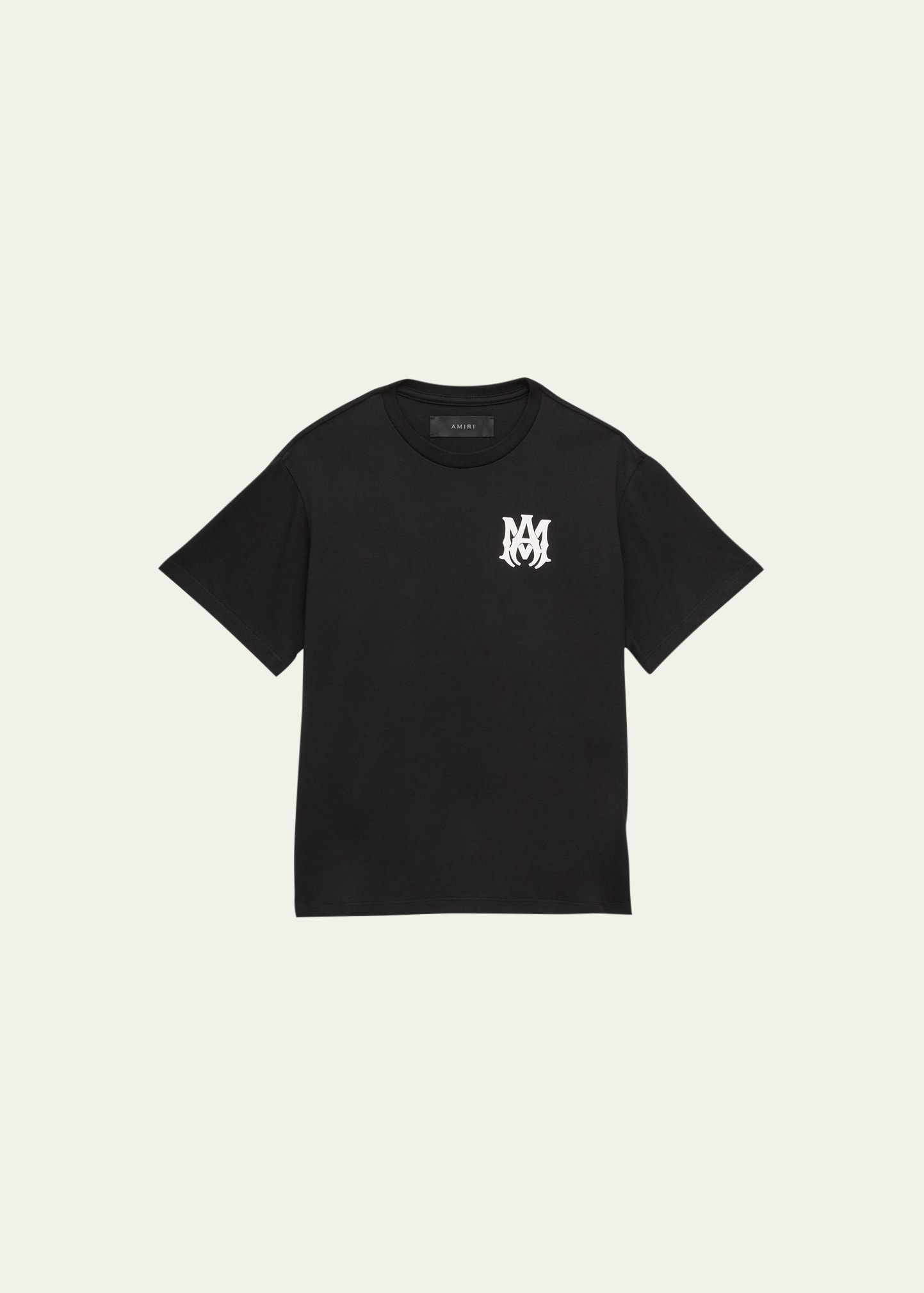 Amiri Kid's Emblem-print T-shirt In Black