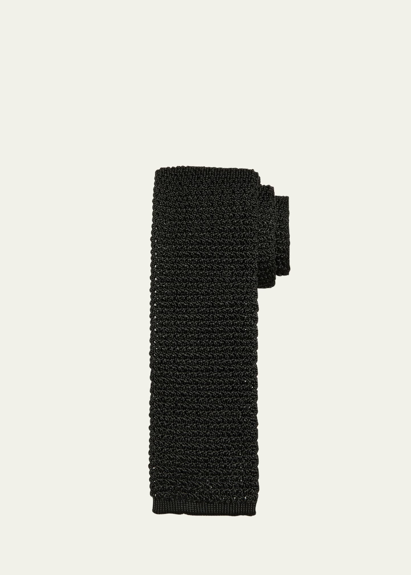 TOM FORD MEN'S SILK KNIT TIE