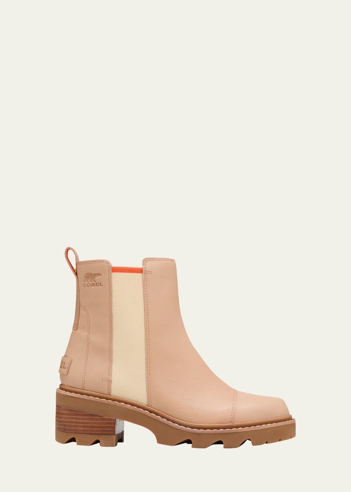 Joan Now Leather Chelsea Ankle Boots