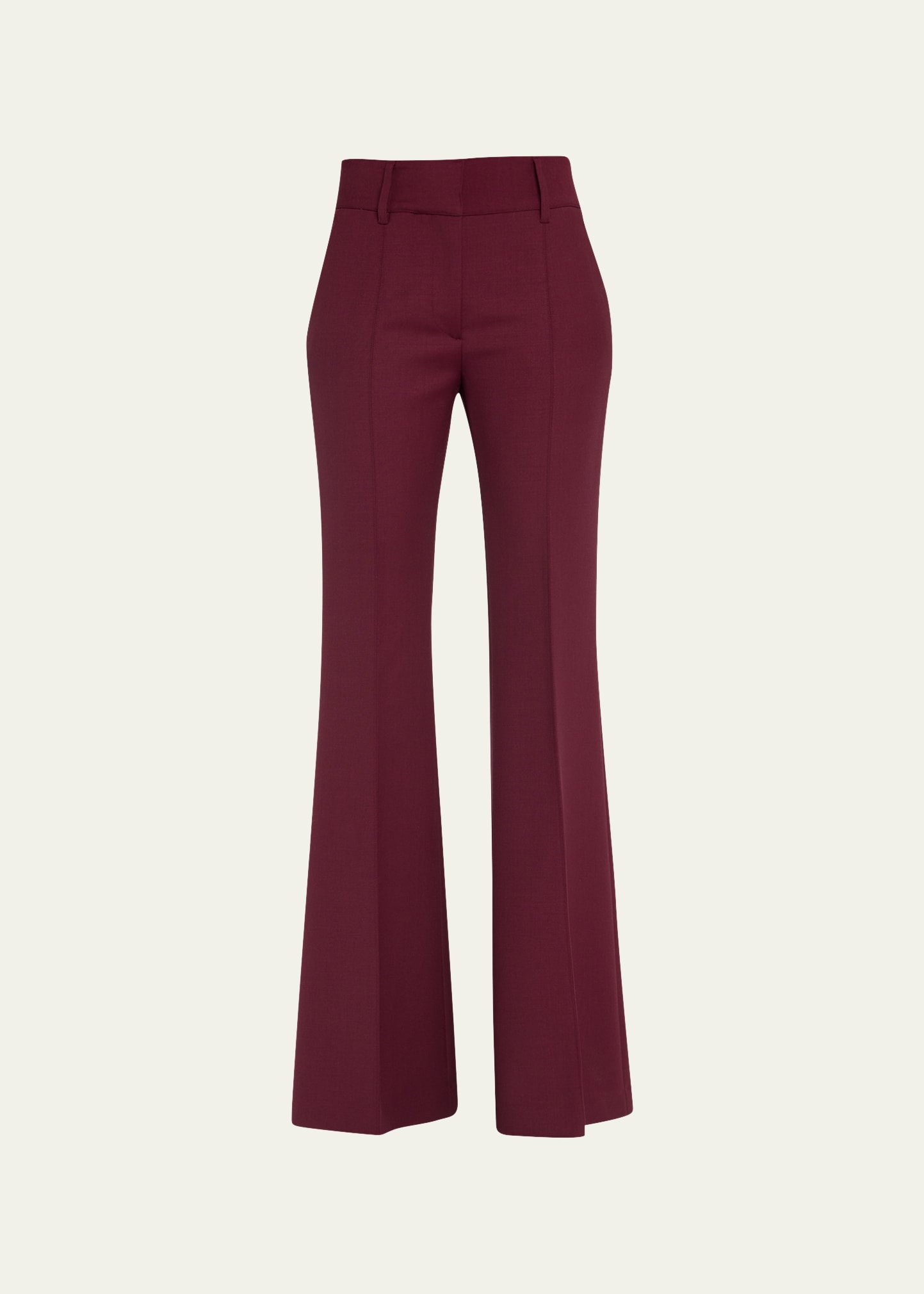 Rhein Flared Wool Trousers