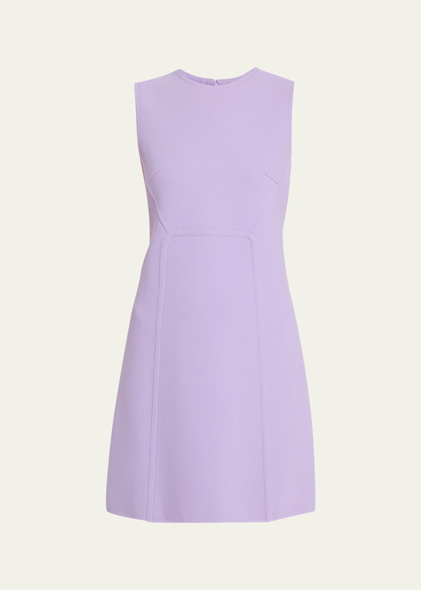 Michael Kors Double-face Wool Shift Dress In Freesia