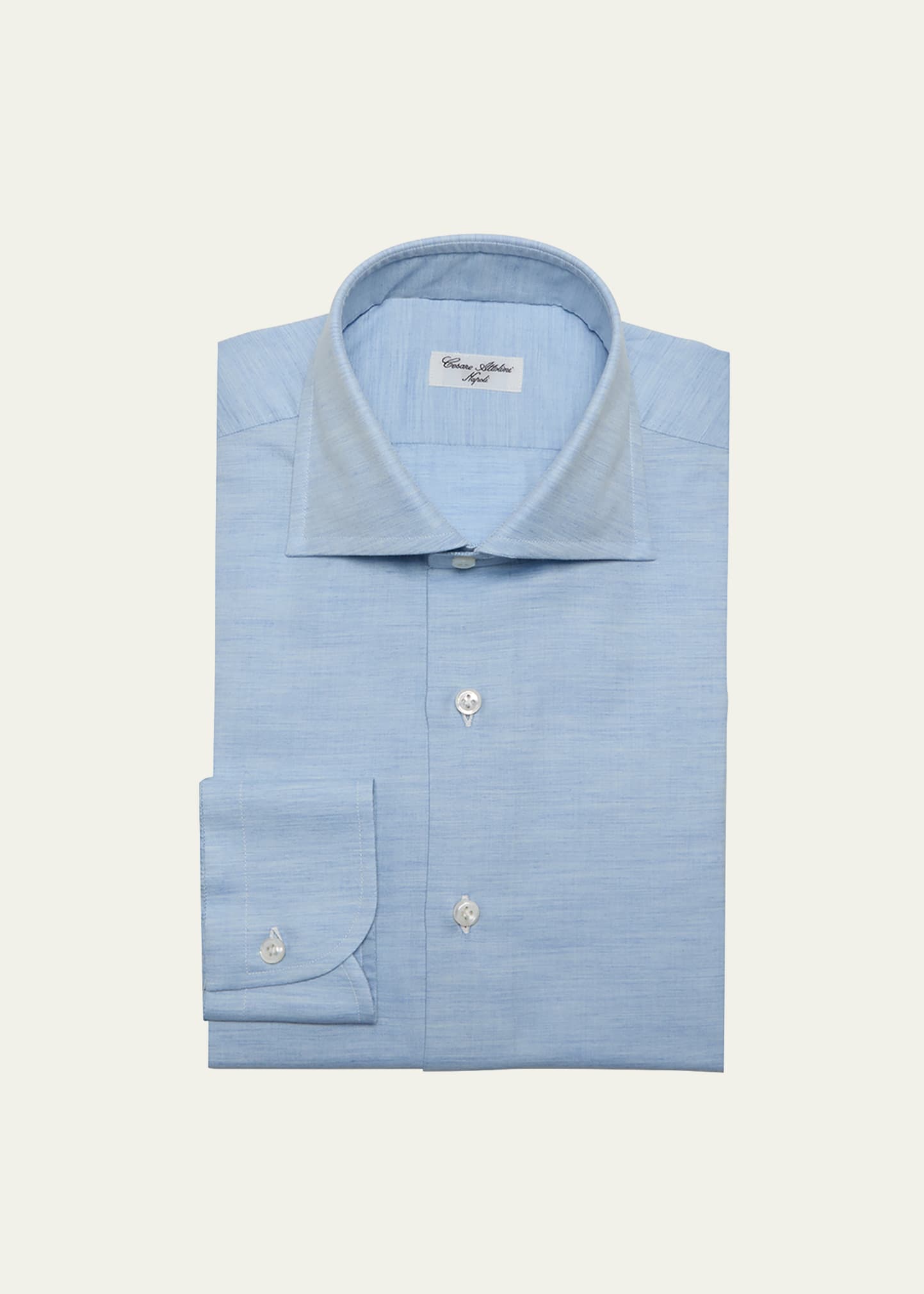 Men's Cotton-Cashmere Dress Shirt