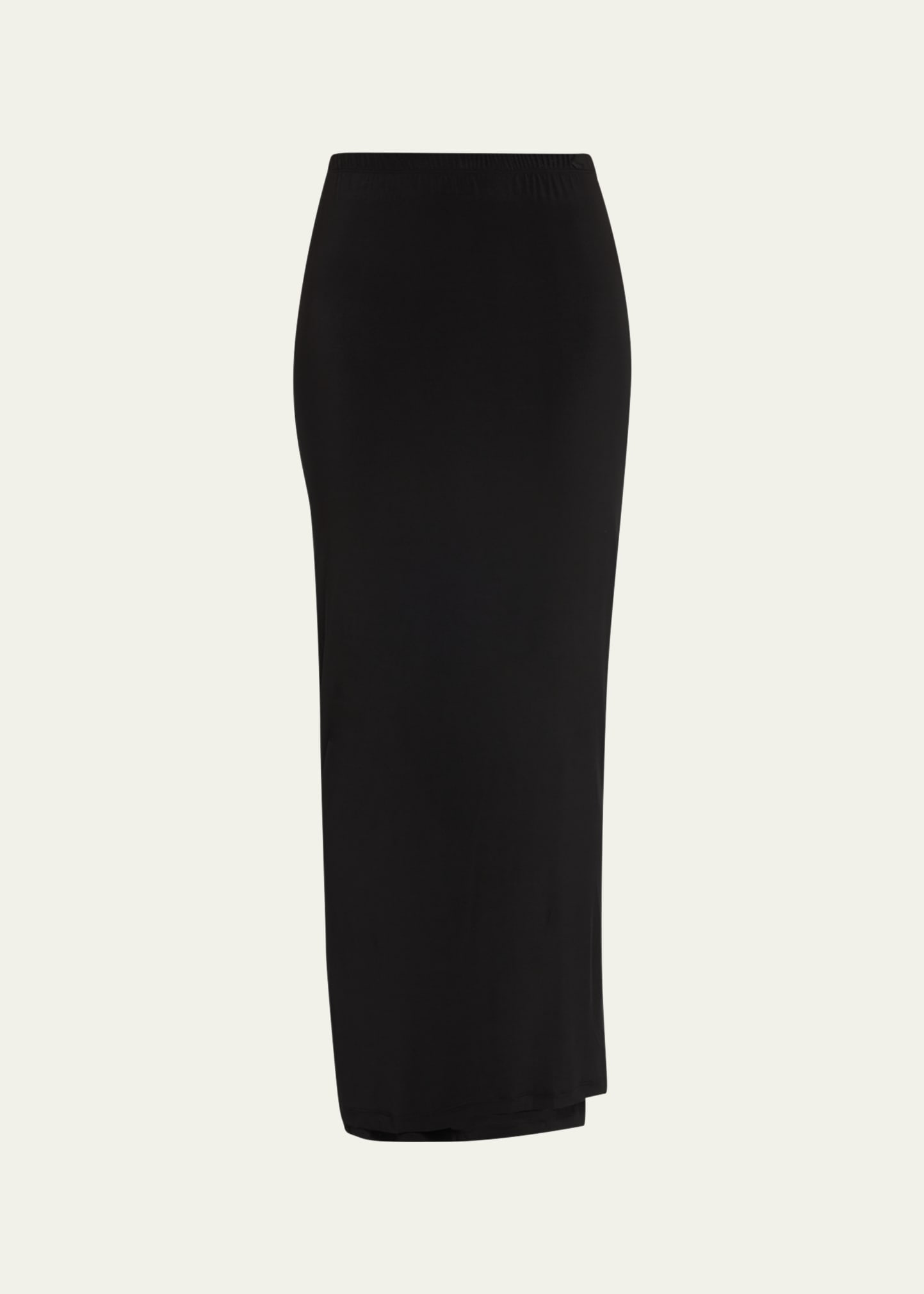Shop Wardrobe.nyc Layered Tube Skirt In Black