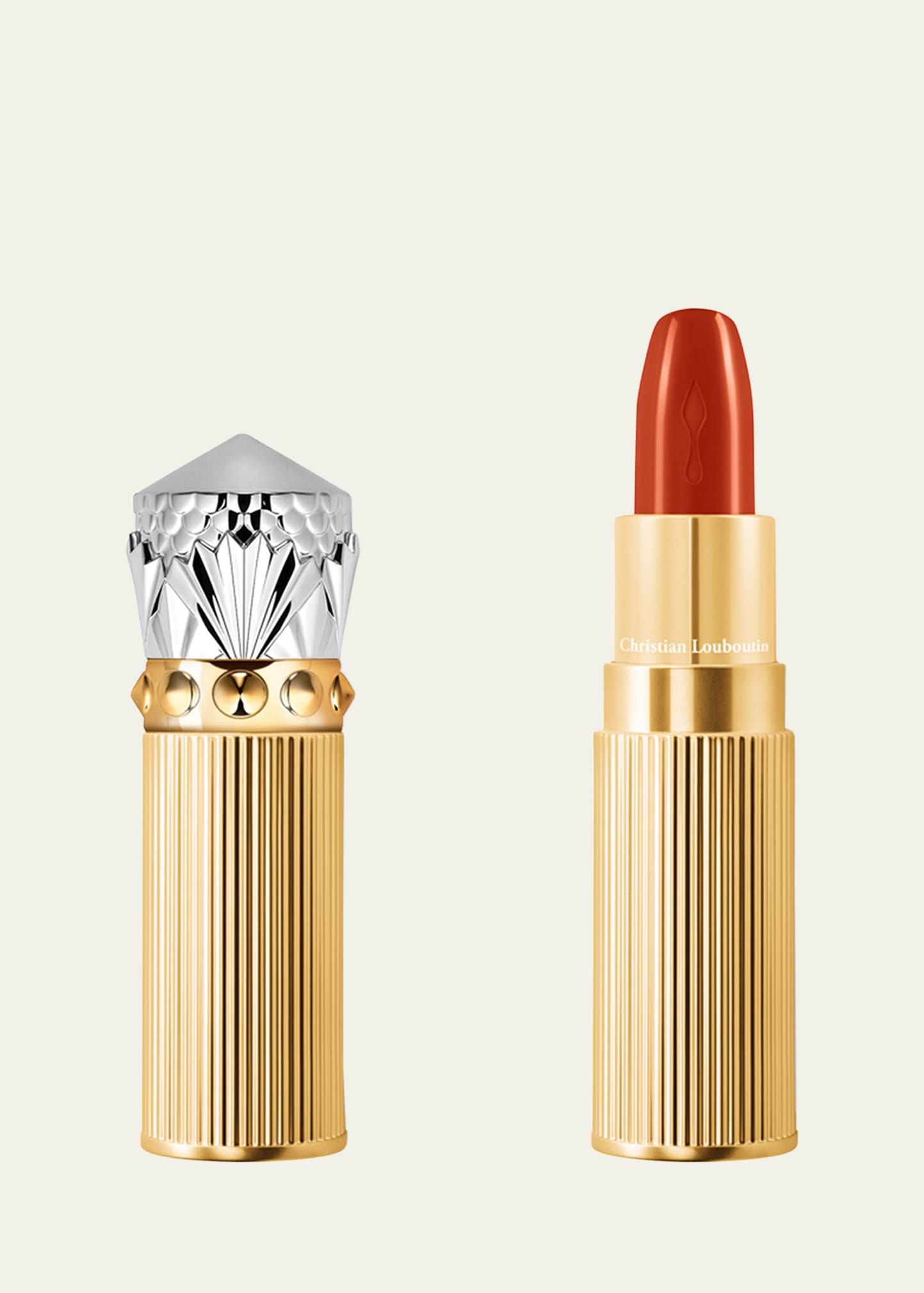 Christian Louboutin Rouge Louboutin Silky Satin On-the-go Lipstick In Chili Youpiyou 00