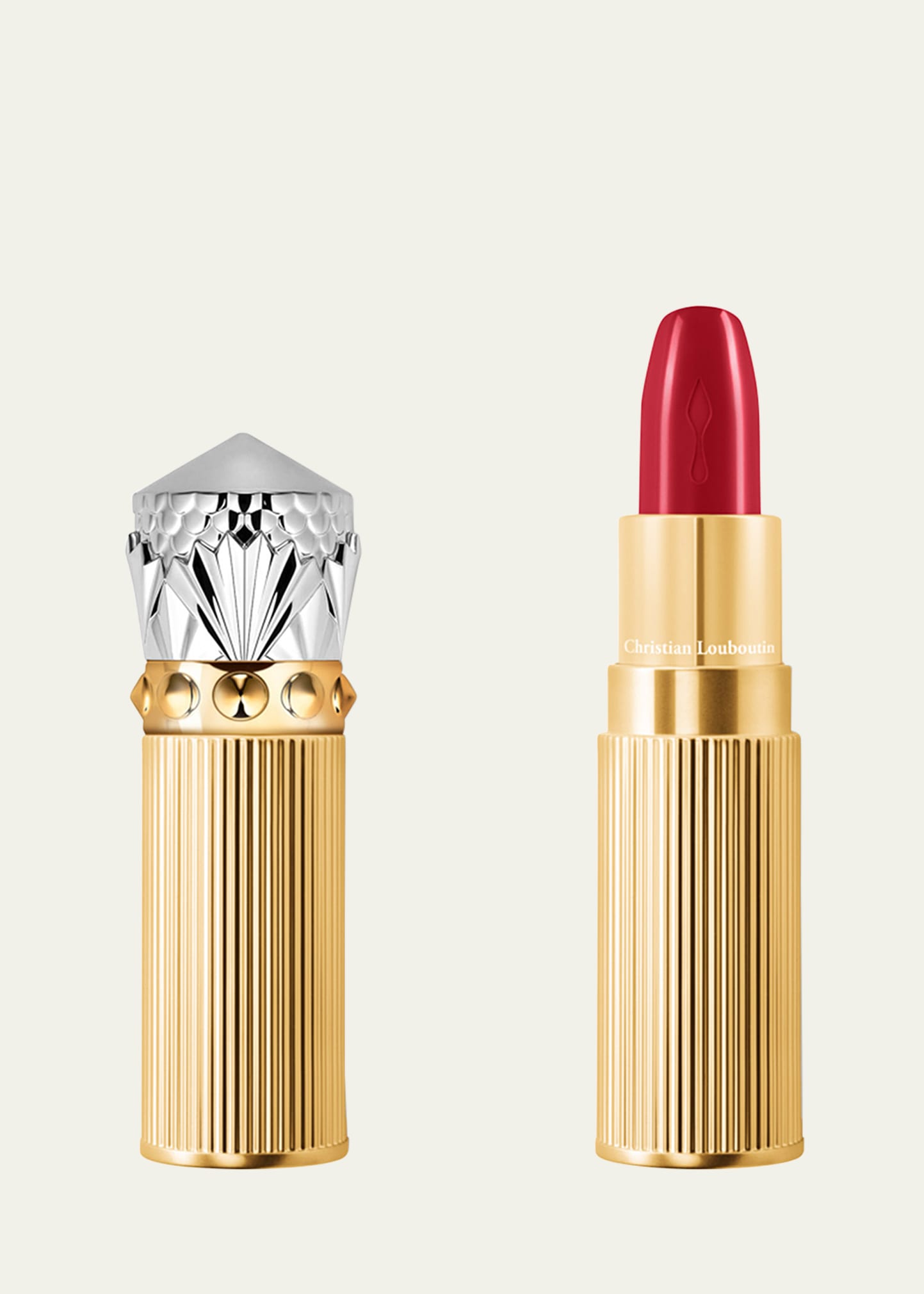Christian Louboutin Rouge Louboutin Silky Satin On-the-go Lipstick In Grenade Love 816