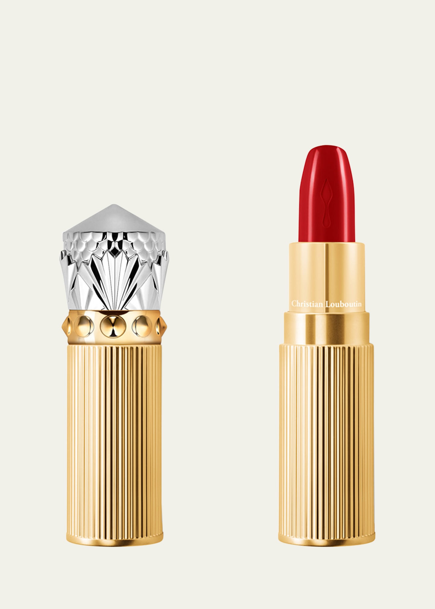 Christian Louboutin Rouge Louboutin Silky Satin On-the-go Lipstick In Rouge Louboutin 0