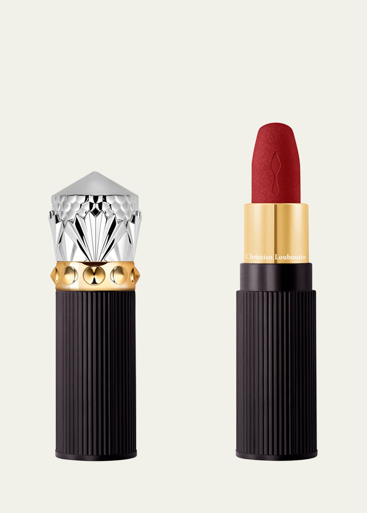 Christian Louboutin Rouge Louboutin Velvet Matte On-the-go Lipstick In Epic Brunette 318
