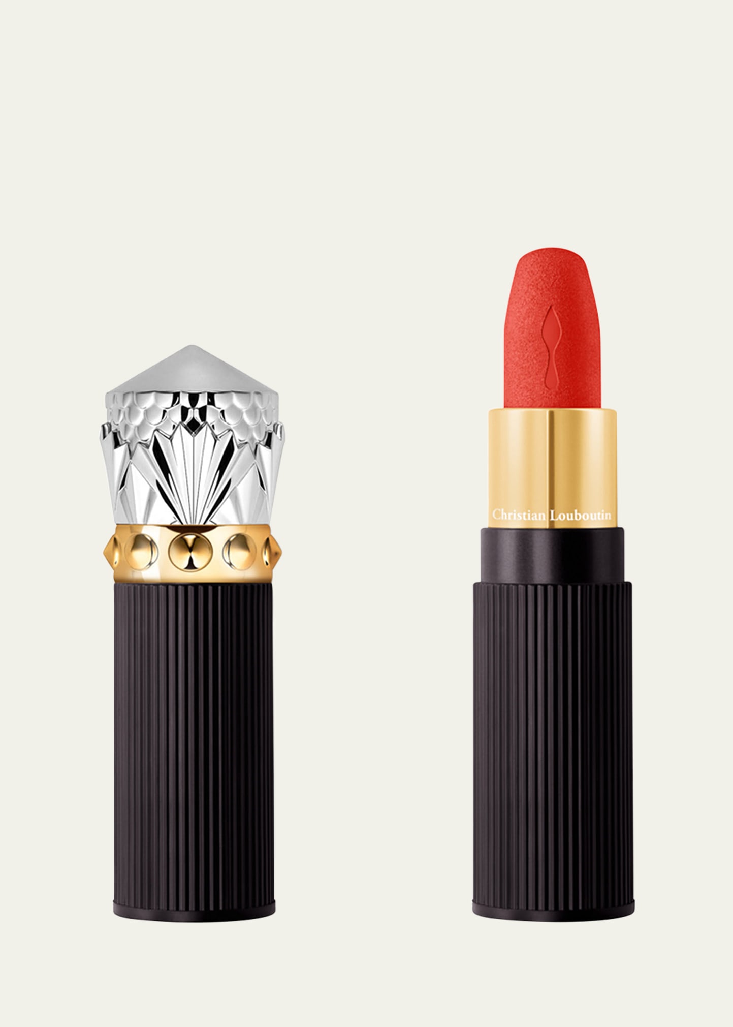 Christian Louboutin Rouge Louboutin Velvet Matte On-the-go Lipstick In Porto Pomelo 513m