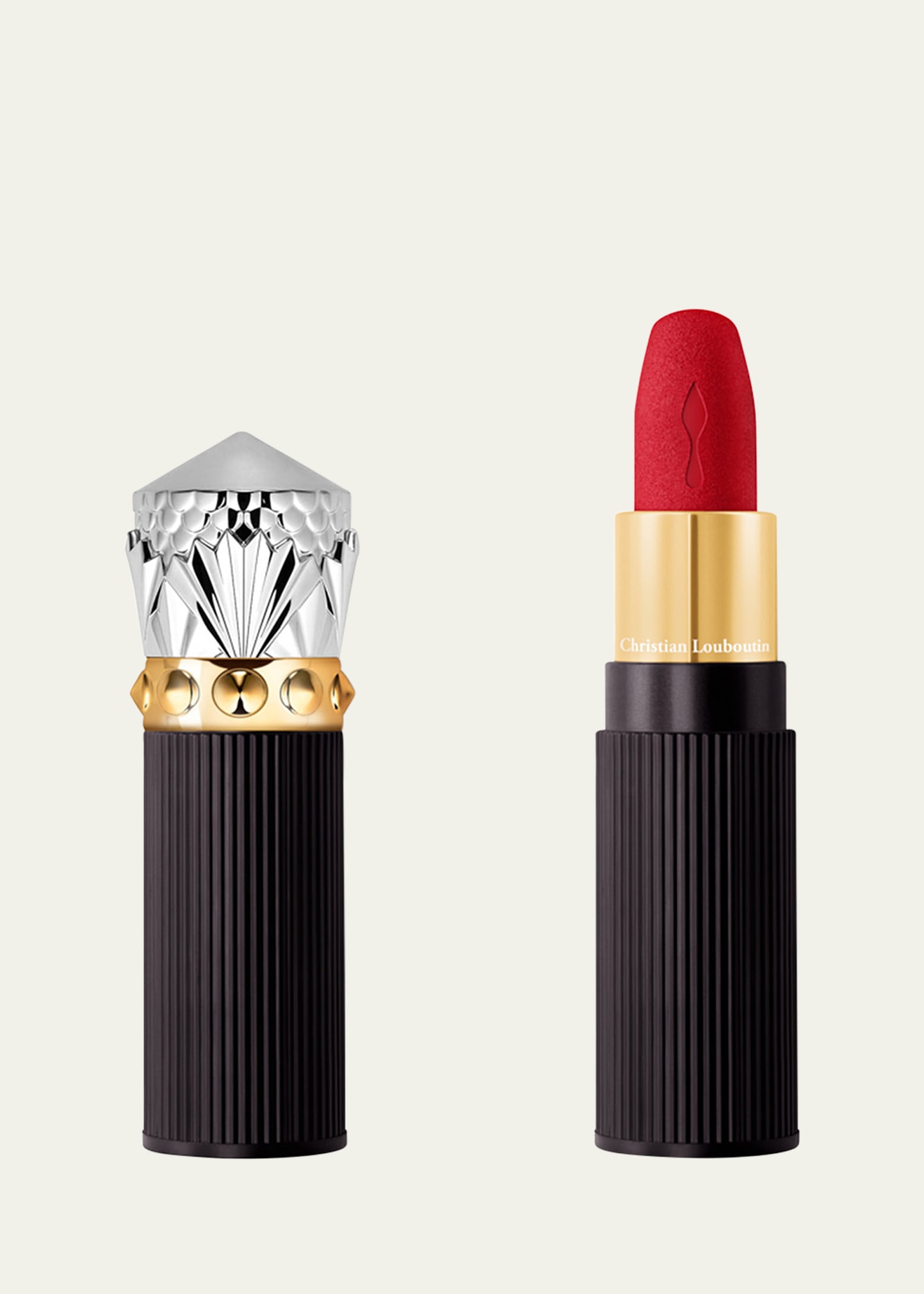 Christian Louboutin Rouge Louboutin Velvet Matte On-the-go Lipstick In Red Dramadouce 00