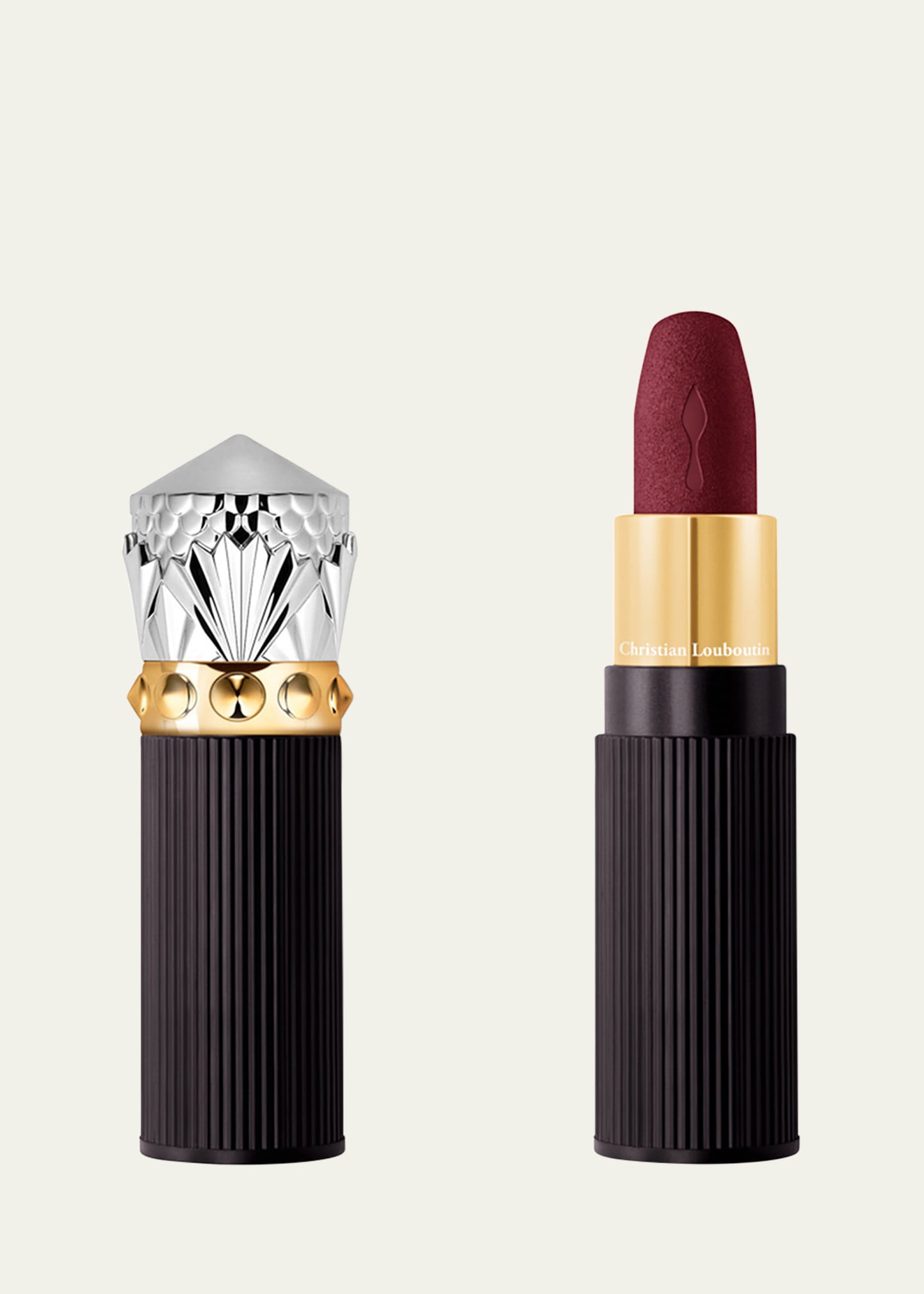Christian Louboutin Rouge Louboutin Velvet Matte On-the-go Lipstick In Retro Berry 148m