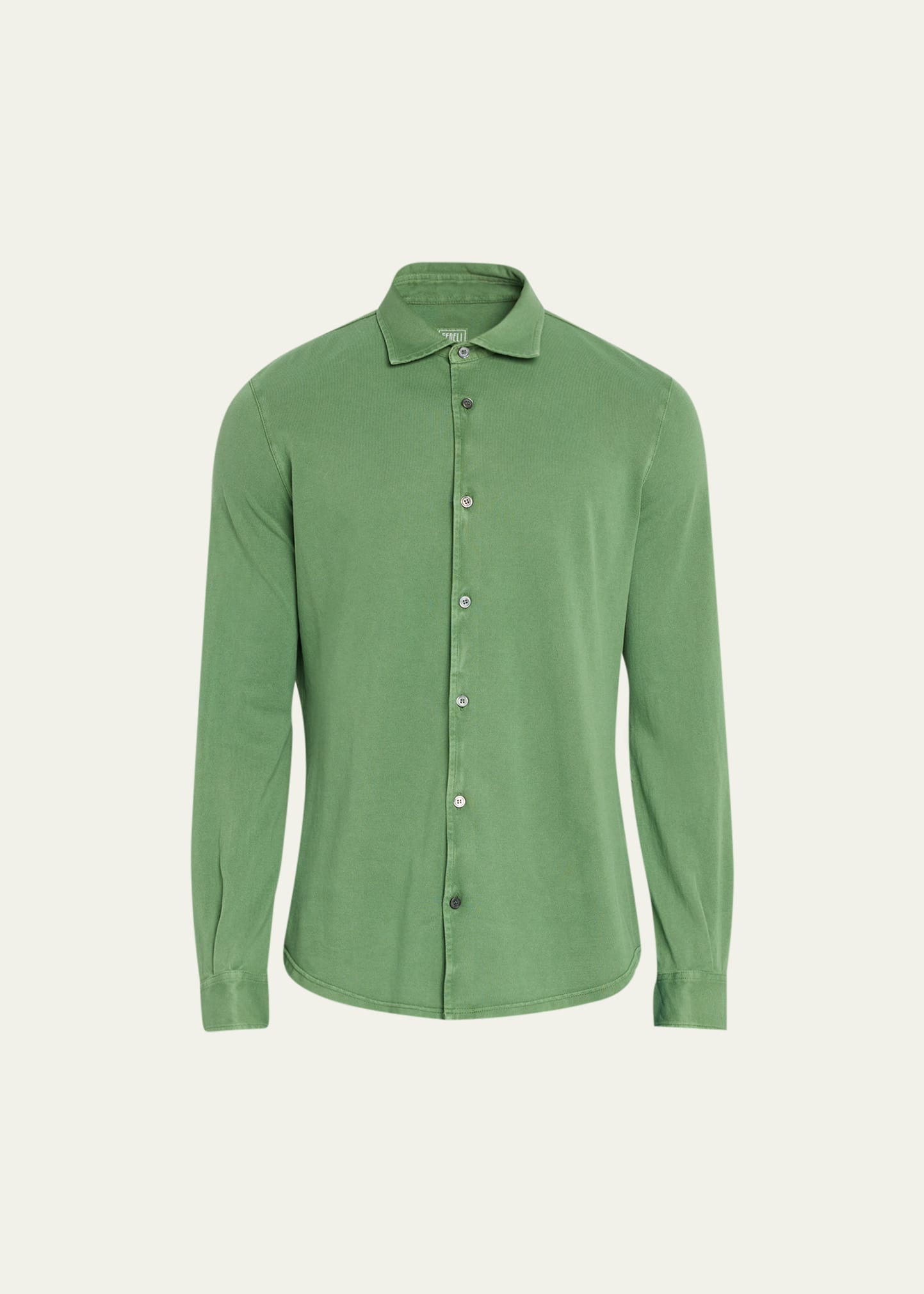 Men's Cotton Pique Sport Shirt