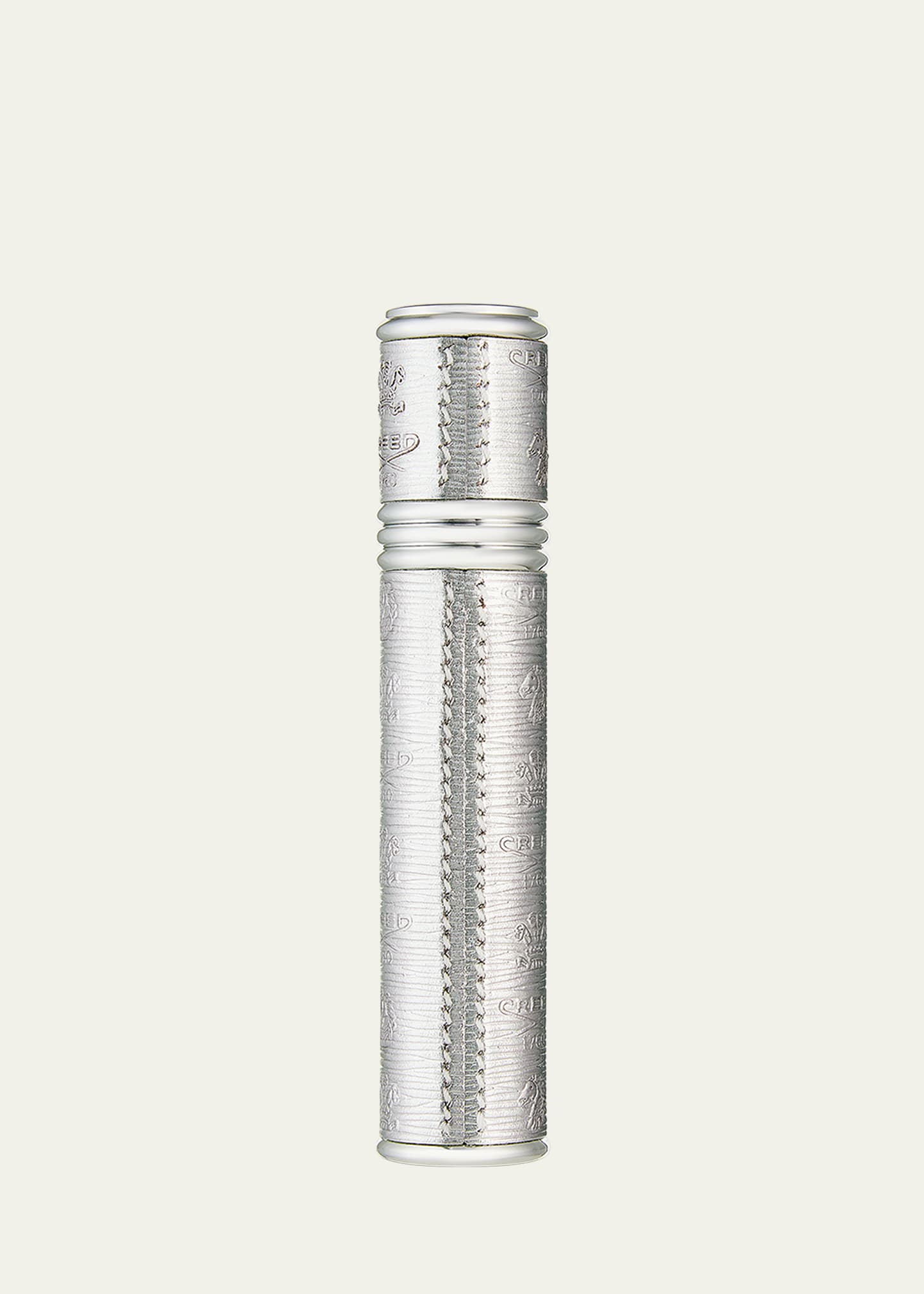 Empty Silver Refillable Pocket Spray Case, 0.33 oz.