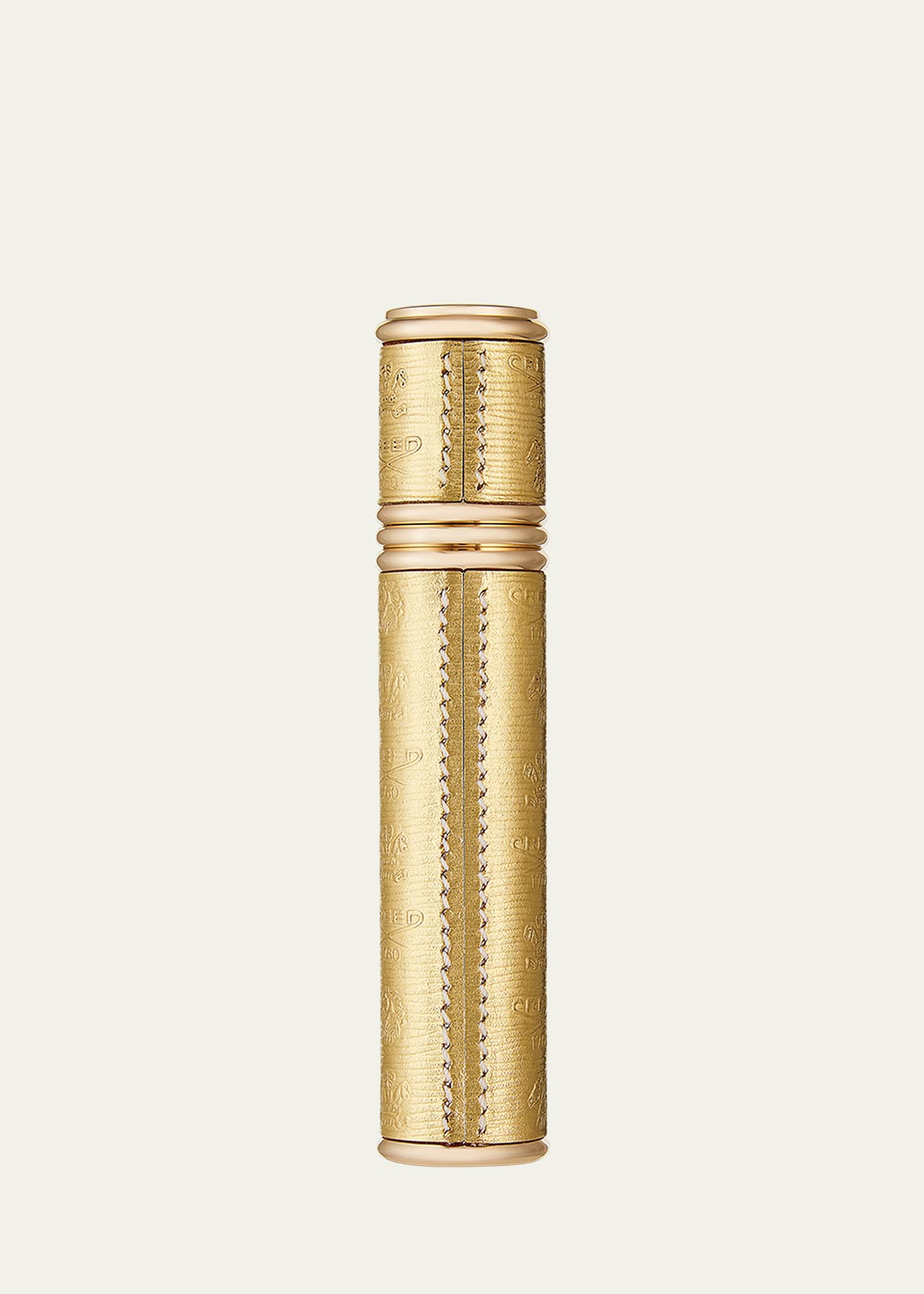 Empty Gold Refillable Pocket Spray Case, 0.33 oz.