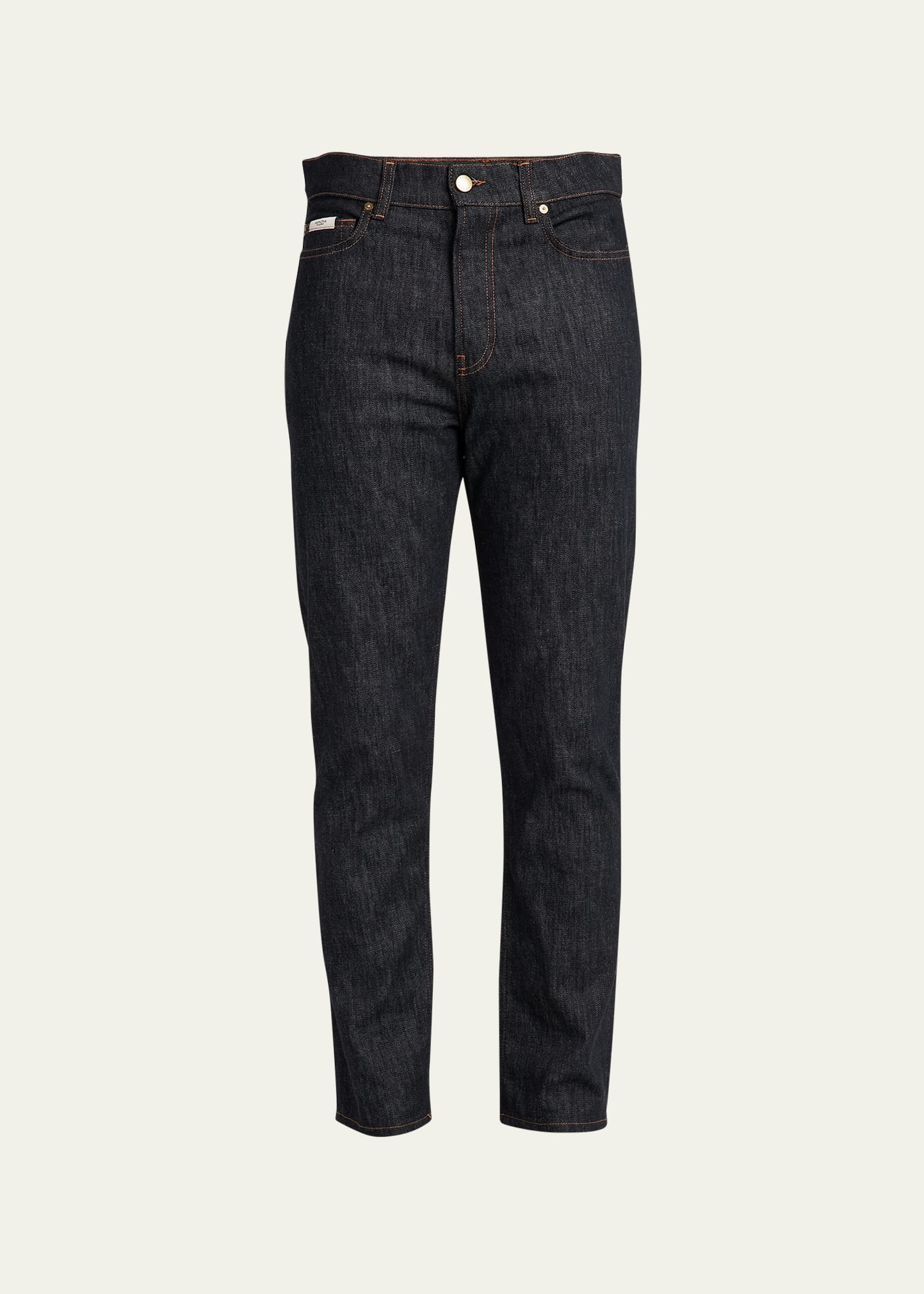 Agnona Men's Tapered Leg 5-Pocket Jeans