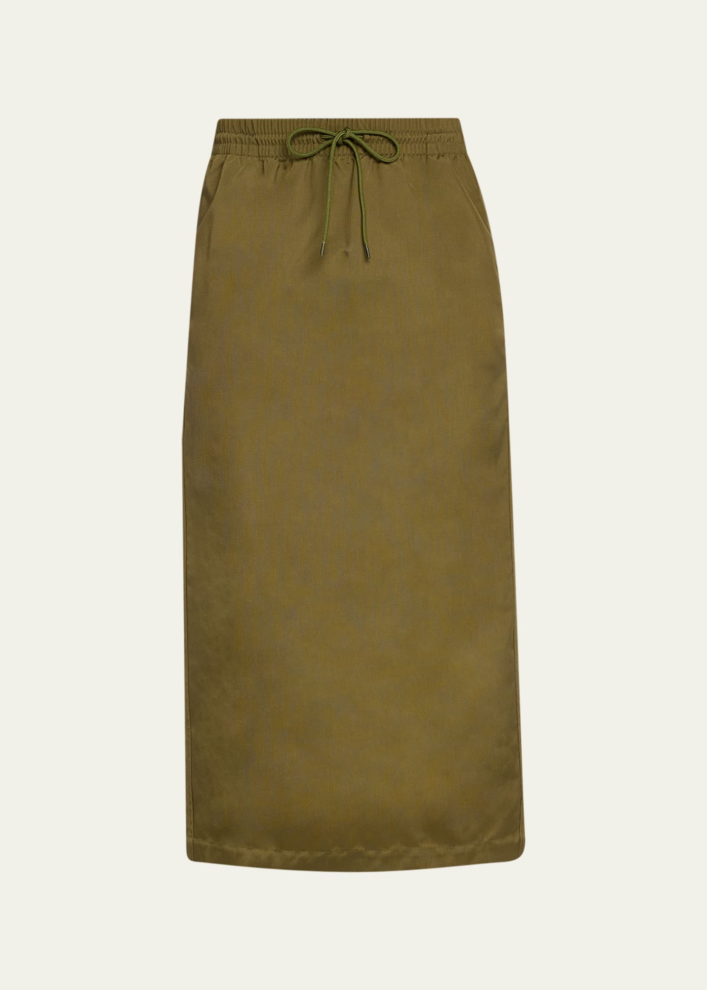 Wardrobe.nyc Utility Midi Skirt In Military