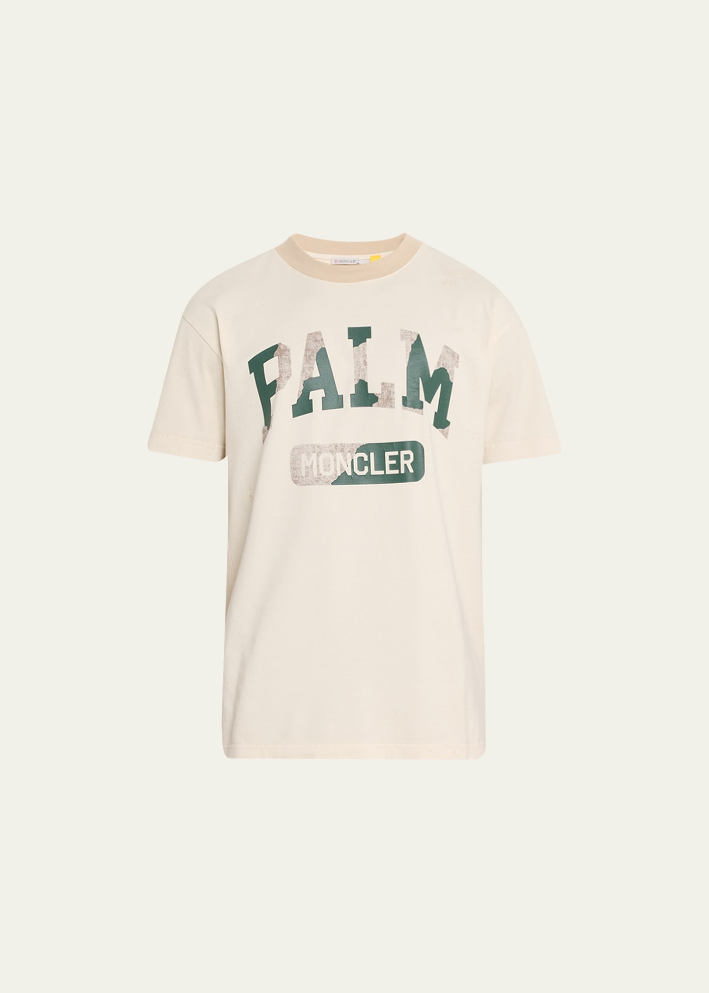 Moncler x Palm Angels Men's Crew Logo T-Shirt