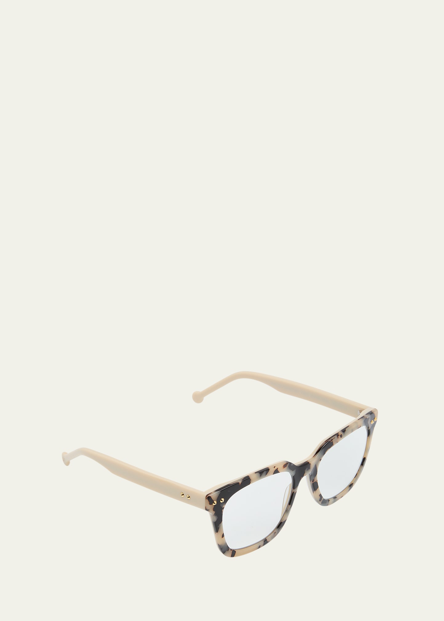 Two-Tone Blue Blocking Square Acetate Readers, +1.5