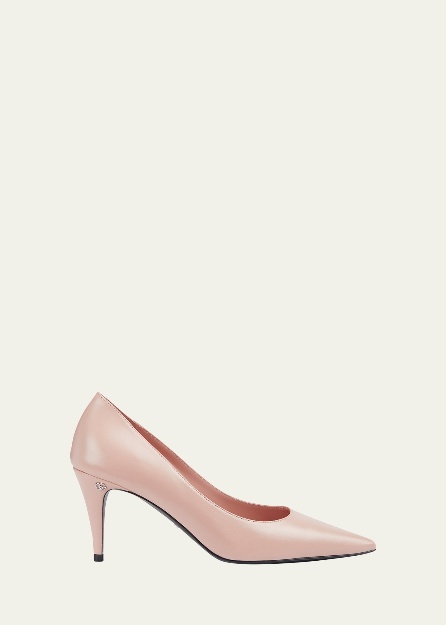 GUCCI ANITA LEATHER STILETTO PUMPS