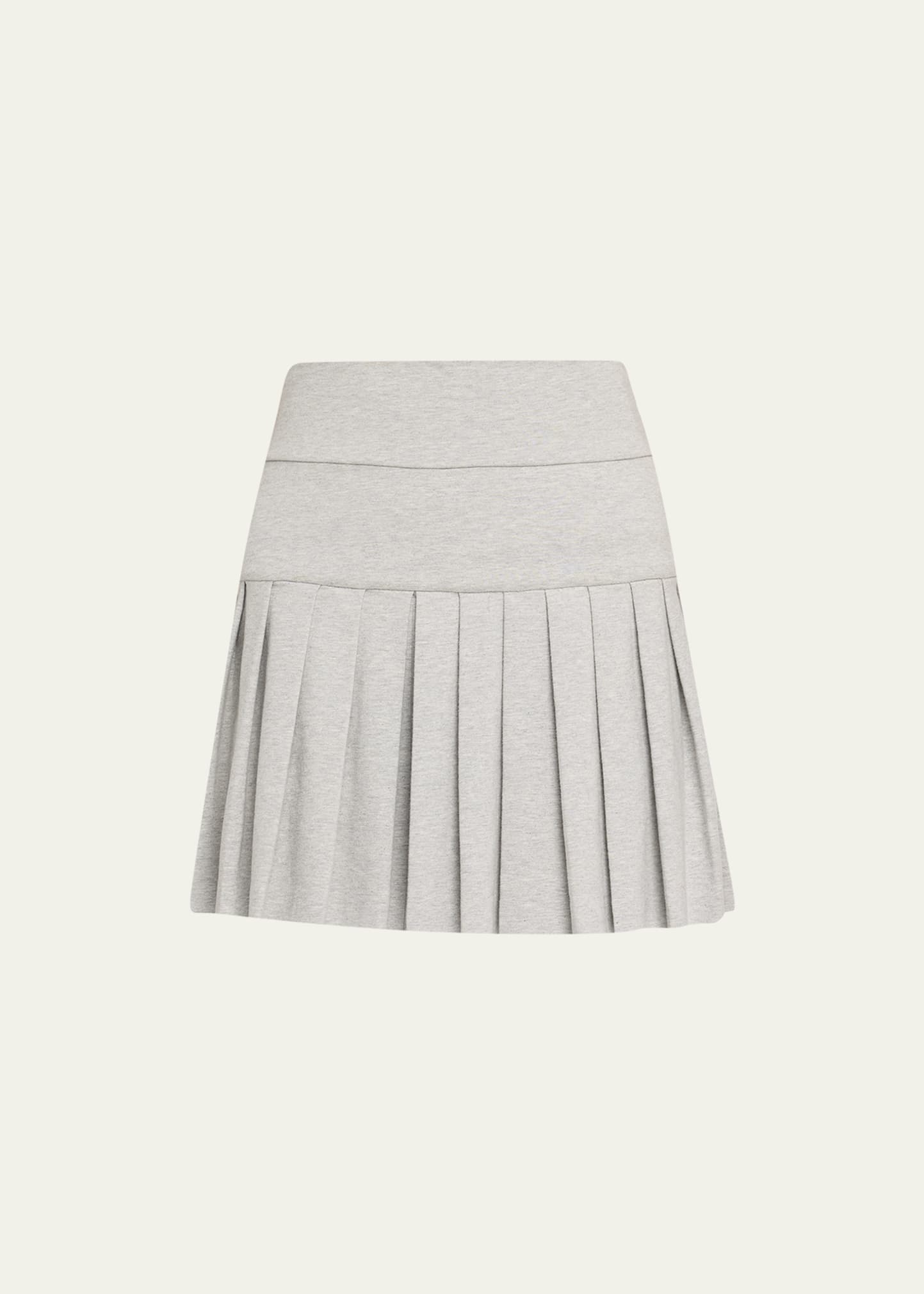 Pleated Mini Skirt