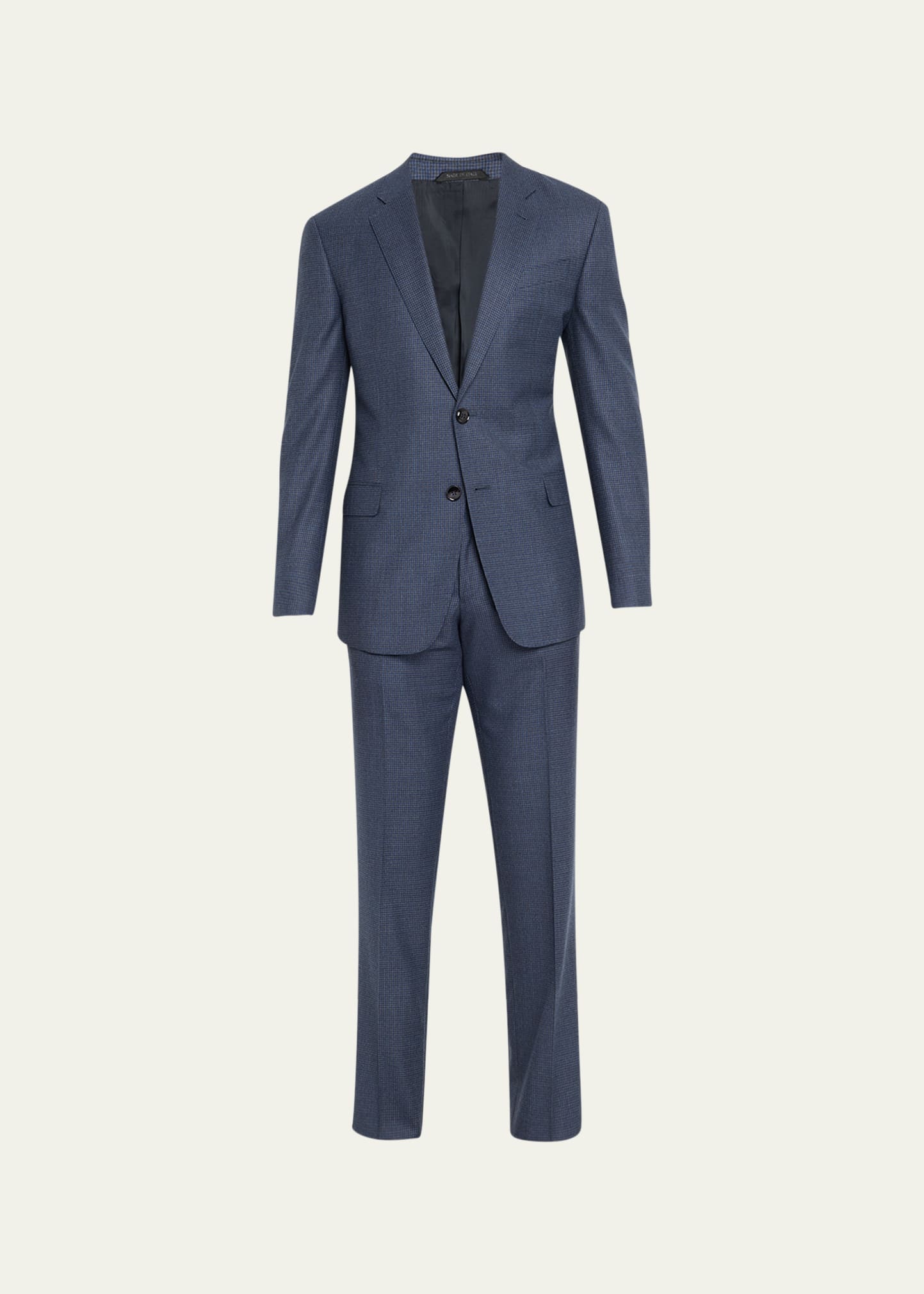 Men's Multi-Check Flannel Soft Suit