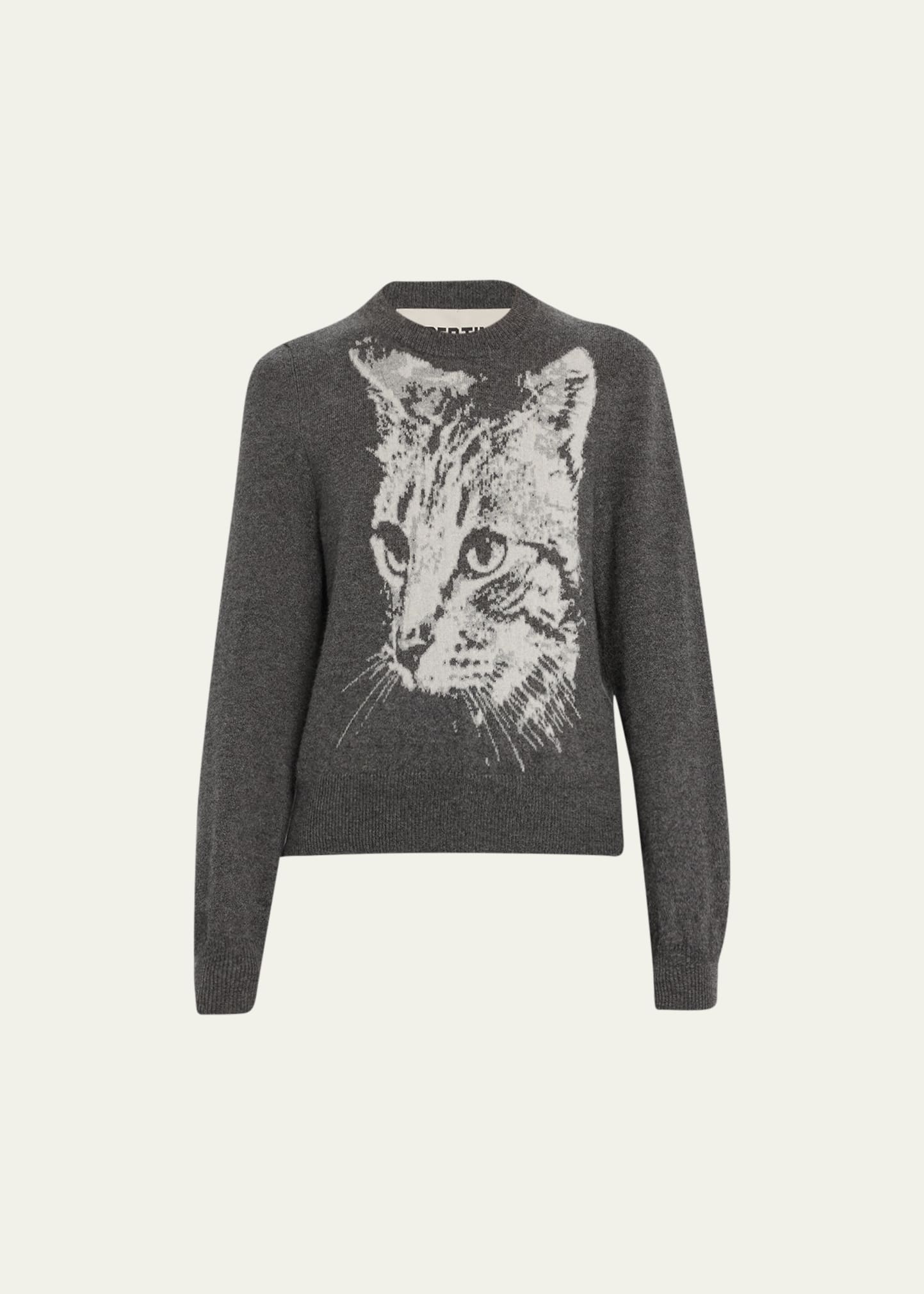 Libertine Cat People Shrunken Cashmere Sweater