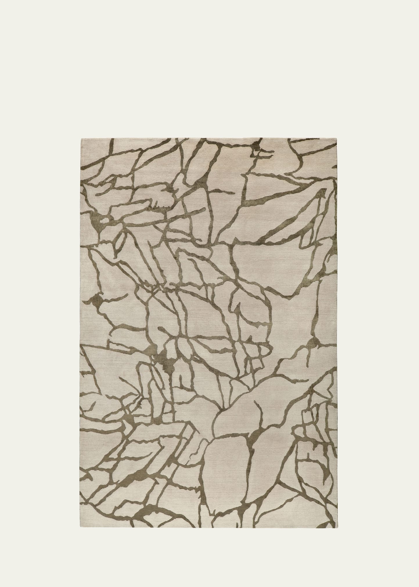 The Rug Company X Kelly Wearstler Tracery Hand-knotted Rug, 9' X 12' In Neutral