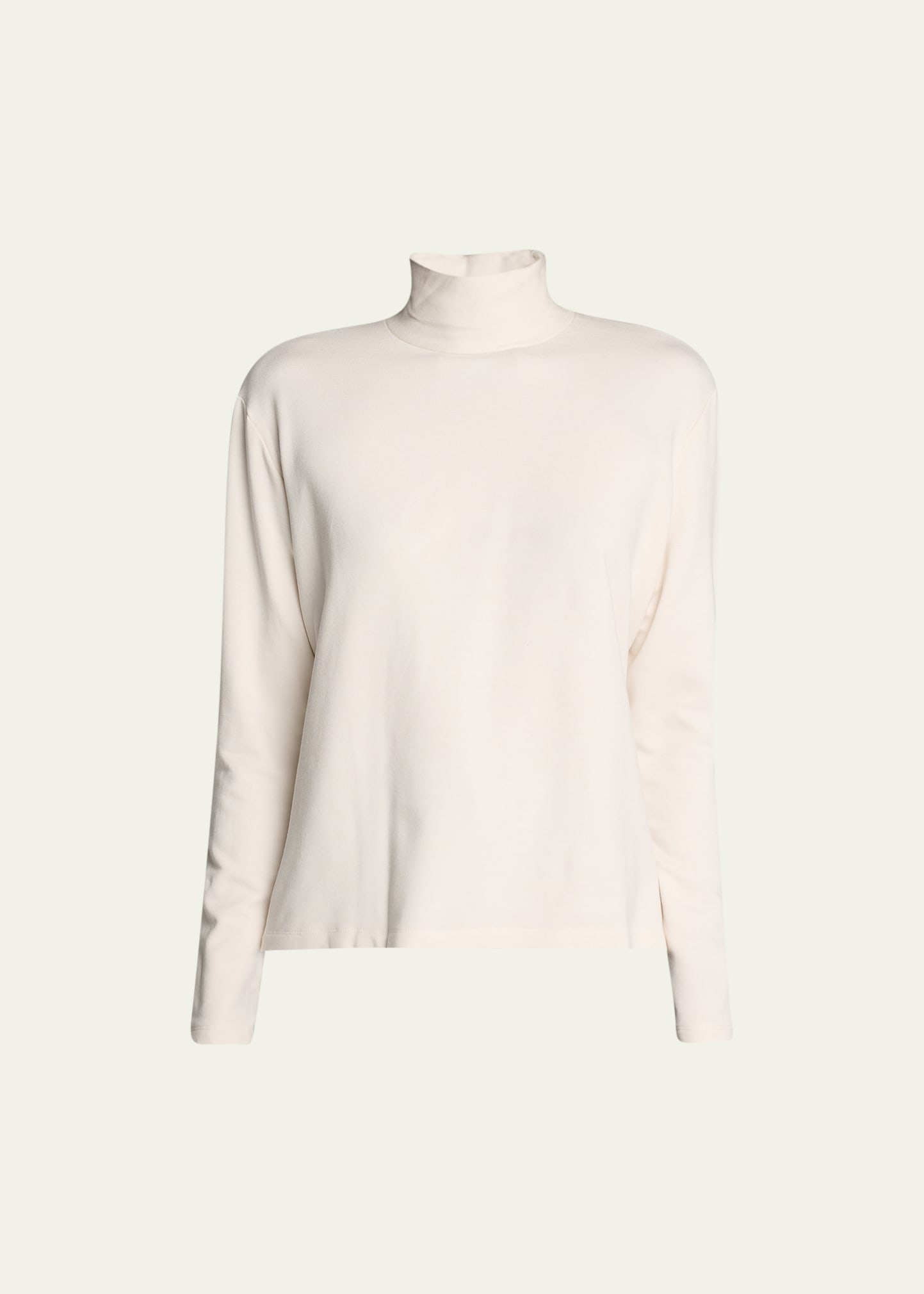 MAJESTIC FRENCH TERRY TURTLENECK TOP