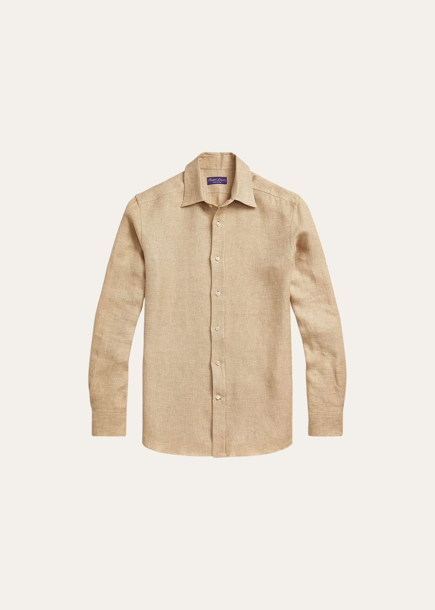 Men's Harrison Textured Linen Sport Shirt