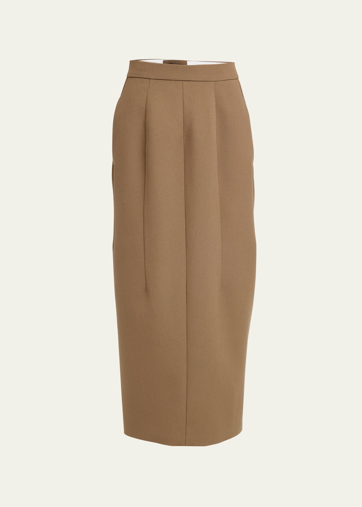 Pencil Wool Skirt