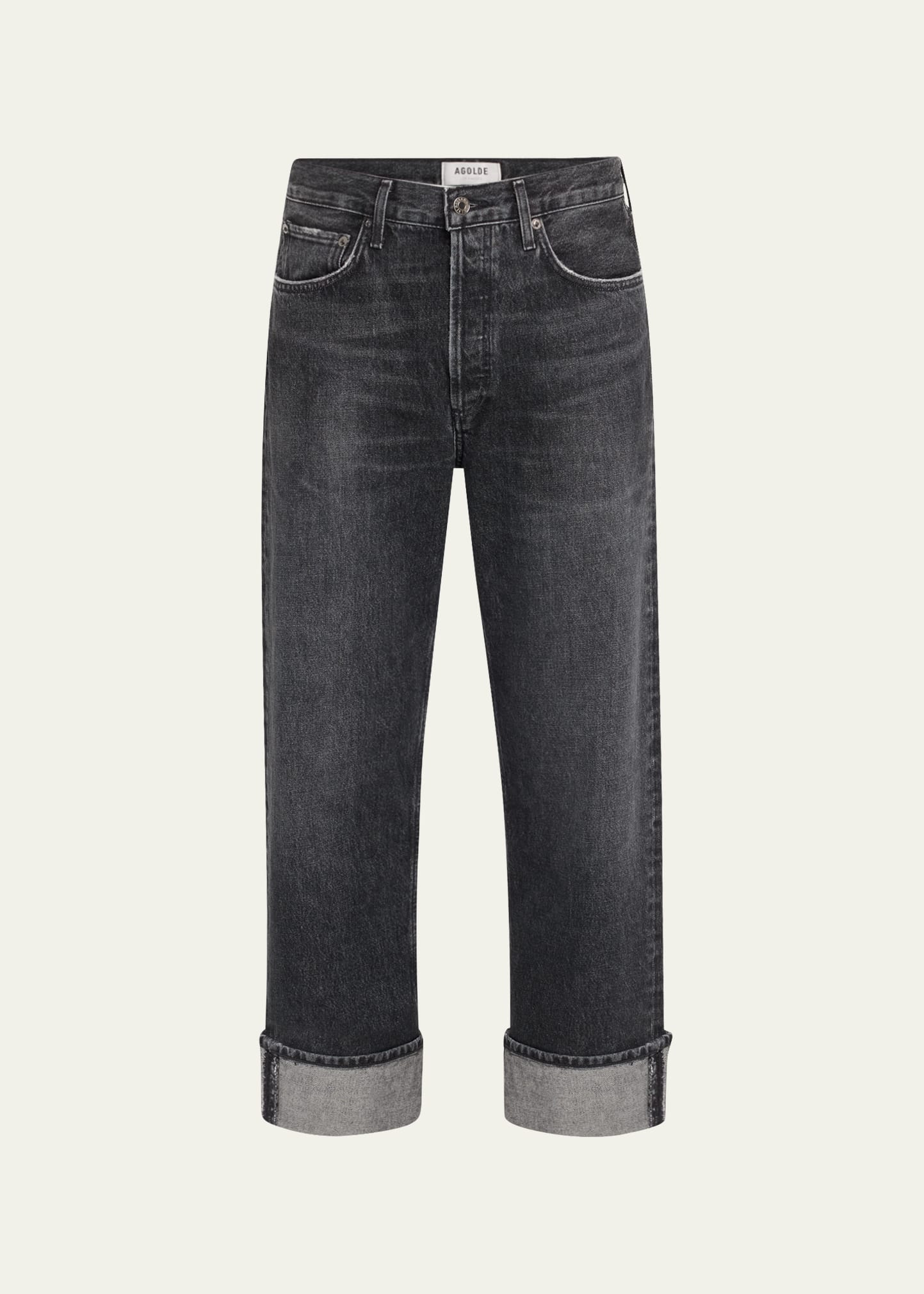 Fran Mid-Rise Loose Jeans