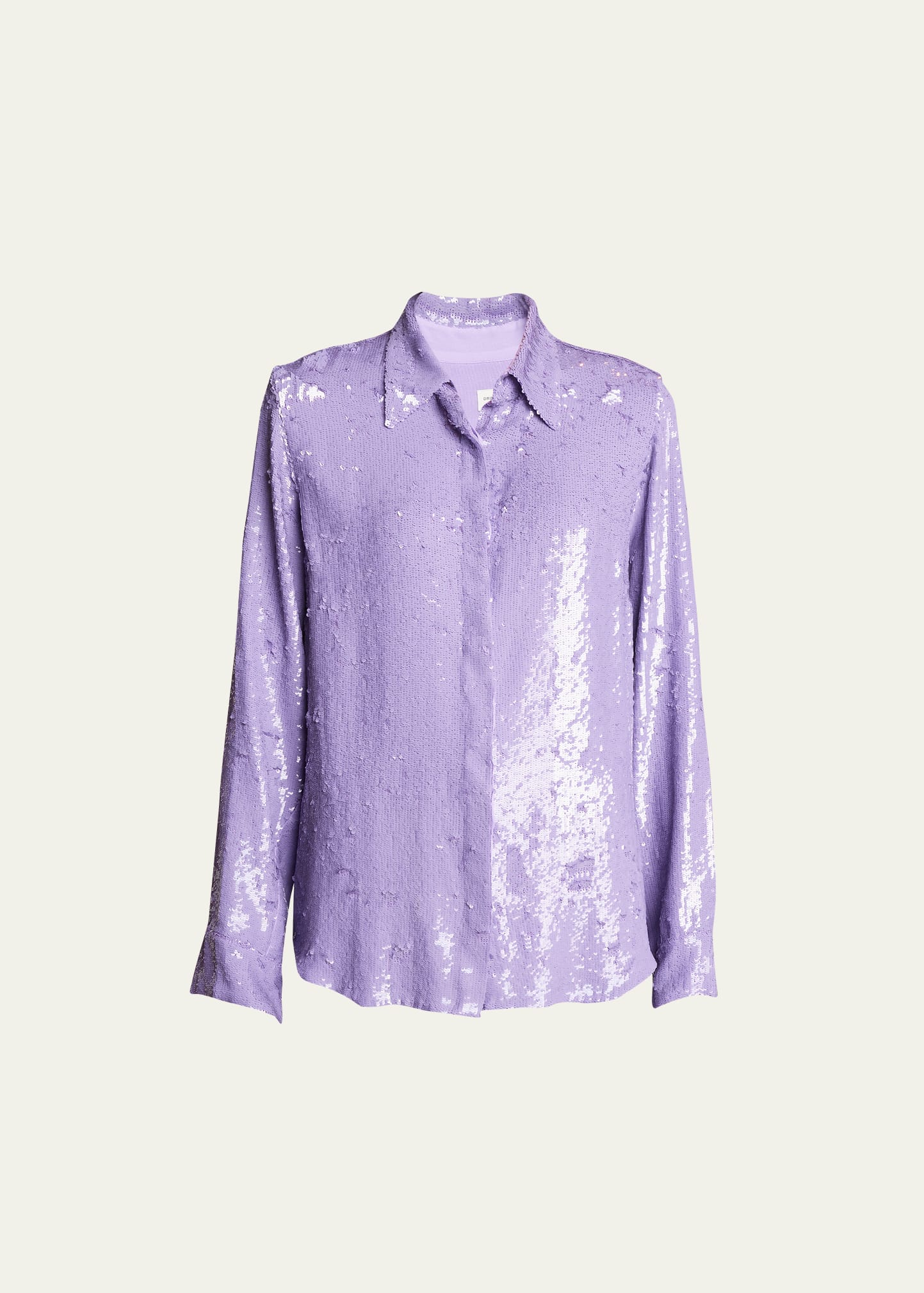 Chowy Sequined Button Up Shirt