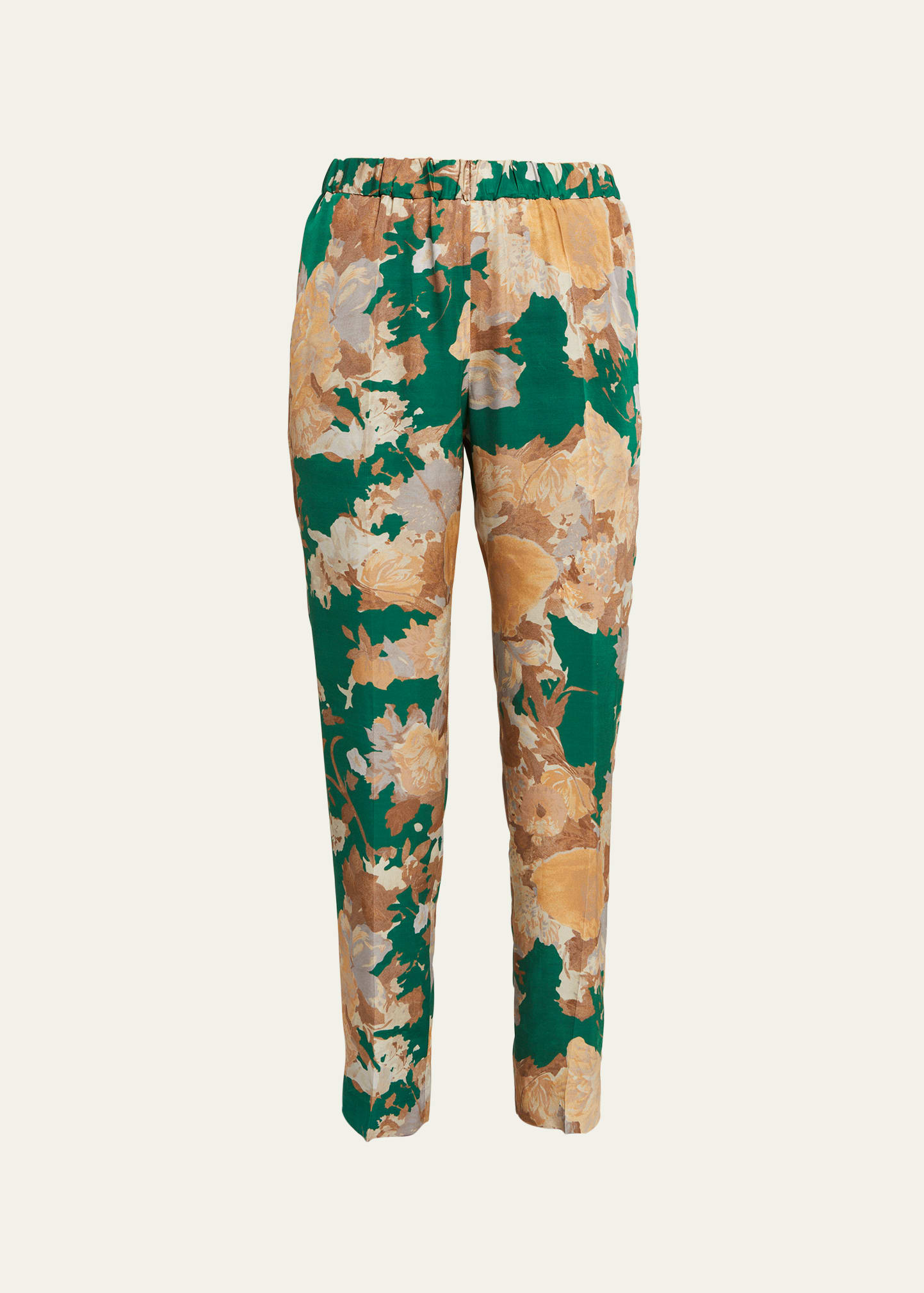 Palmira Floral-Print Pants