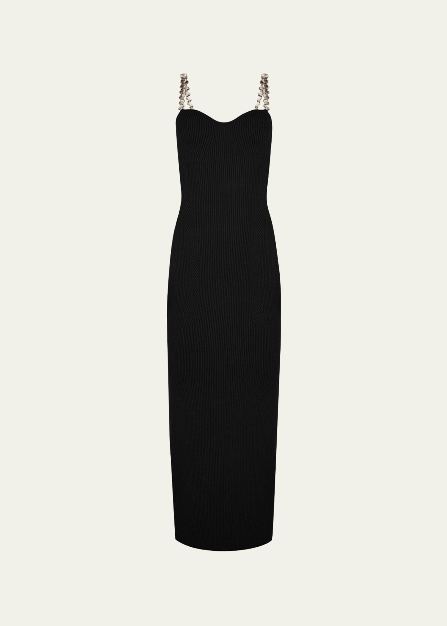 slim fit dress slacks Sleeveless Chain Strap Belted Mini Dress main image 1