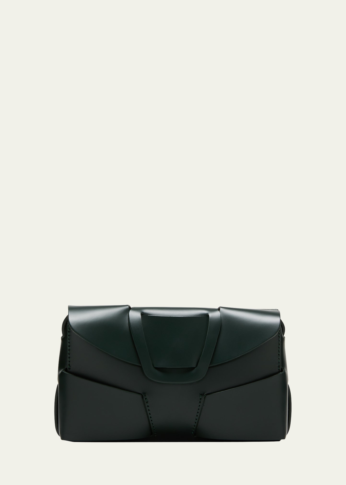 HEREU Mabra Mini Flap Leather Crossbody Bag