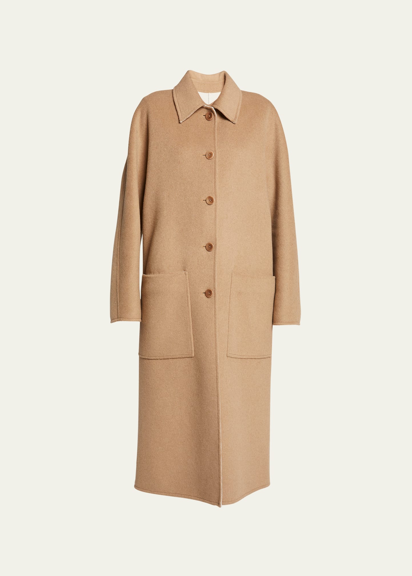 Reversible Double-Face Long Coat